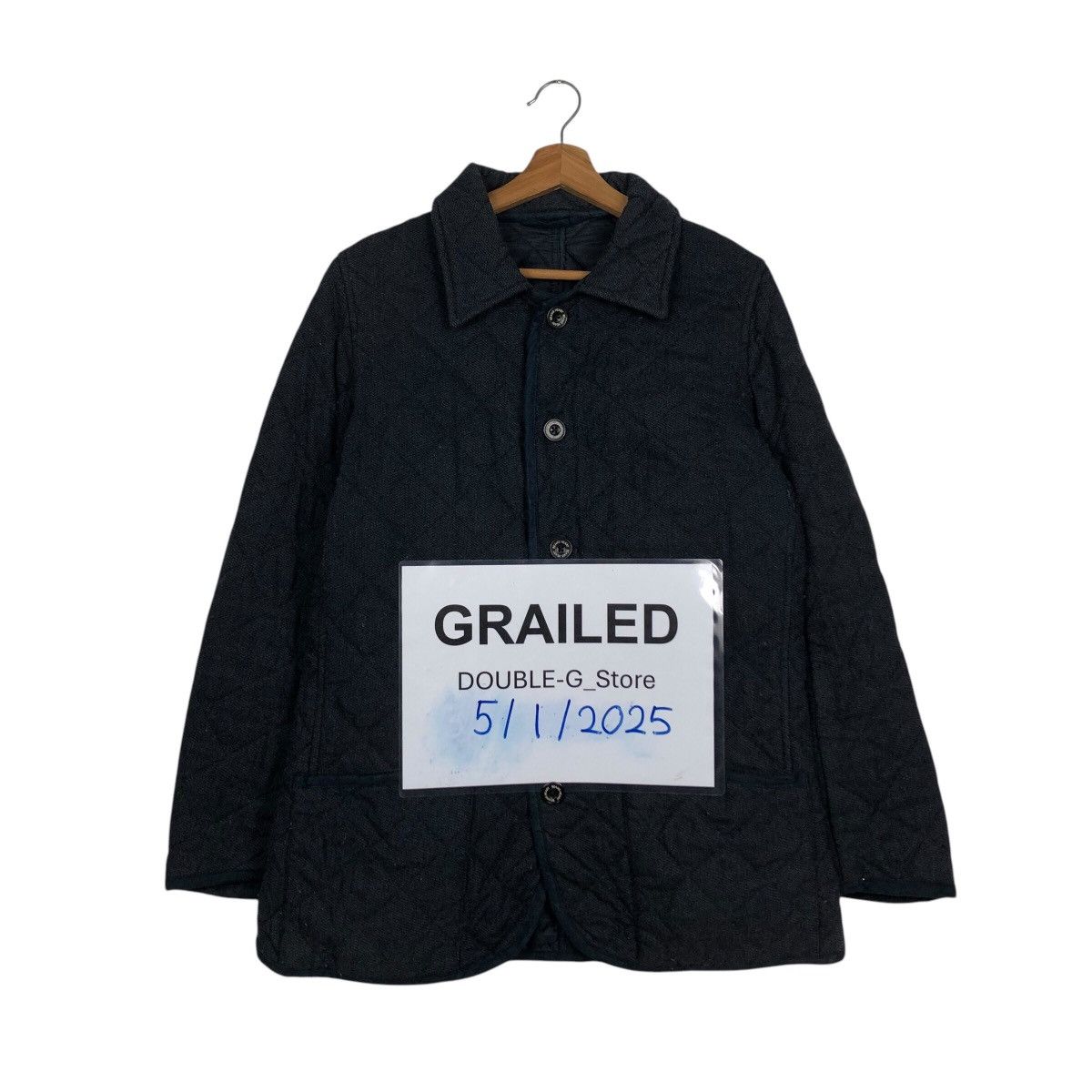 Beams Plus 📌Button Quilted Chore Jacket Beams Heart Size US L / EU 52-54 / 3 - 1 Thumbnail