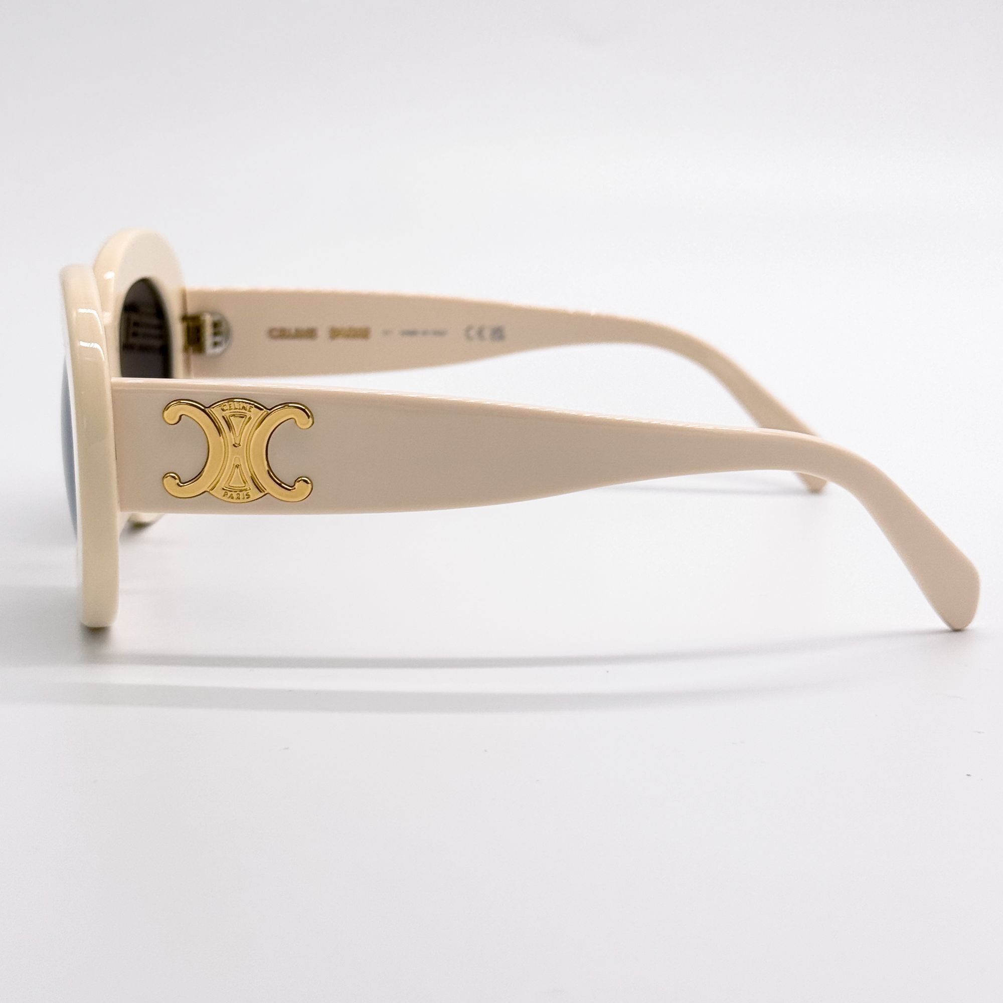 Celine NEW CL40312U 25A ROUND IVORY WOMEN SUNGLASSES CELINE Size ONE SIZE - 7 Thumbnail