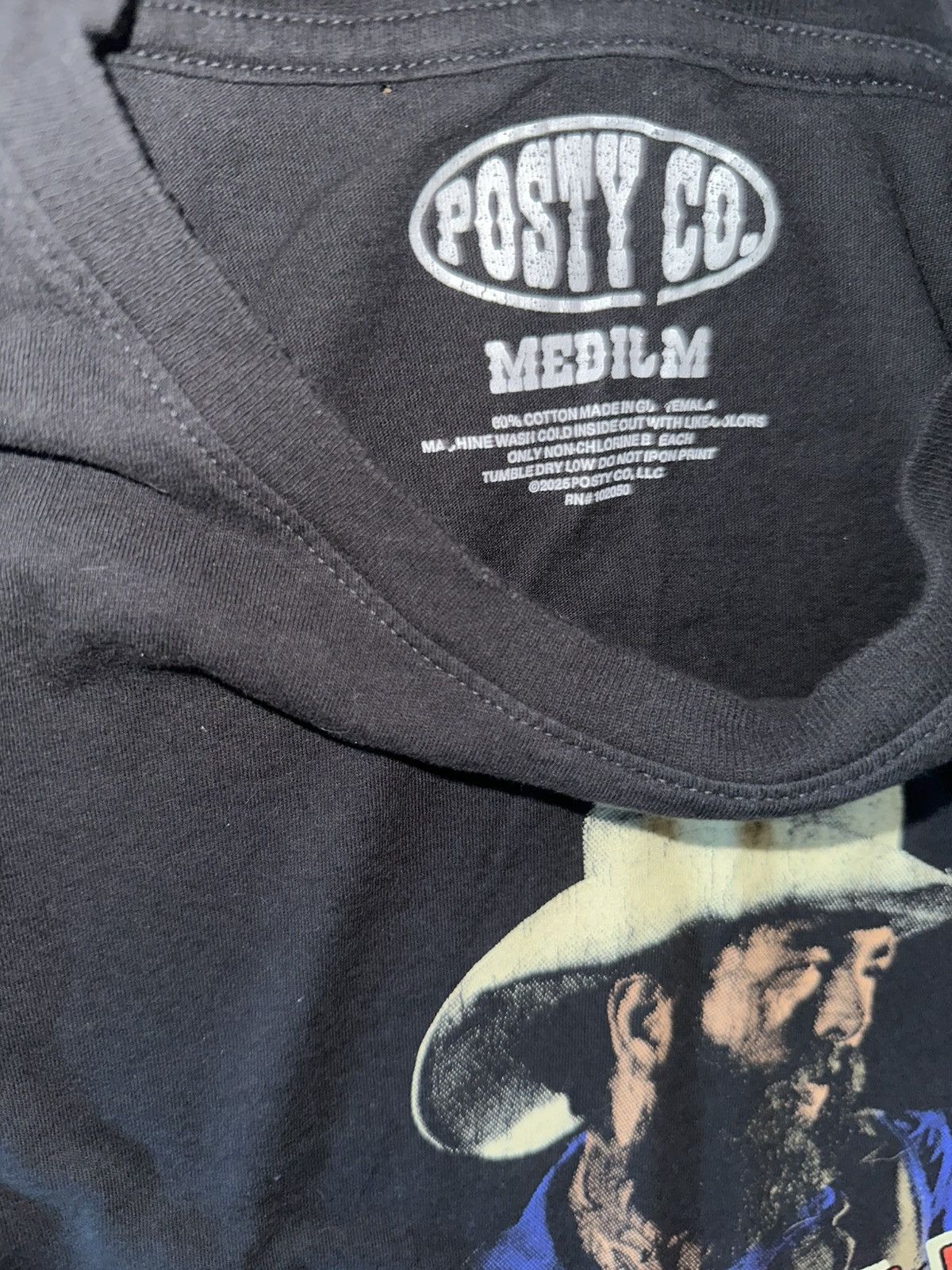 Other Post Malone Country Cowboy Hat Black Graphic Posty Co. Tee Size US M / EU 48-50 / 2 - 4 Thumbnail