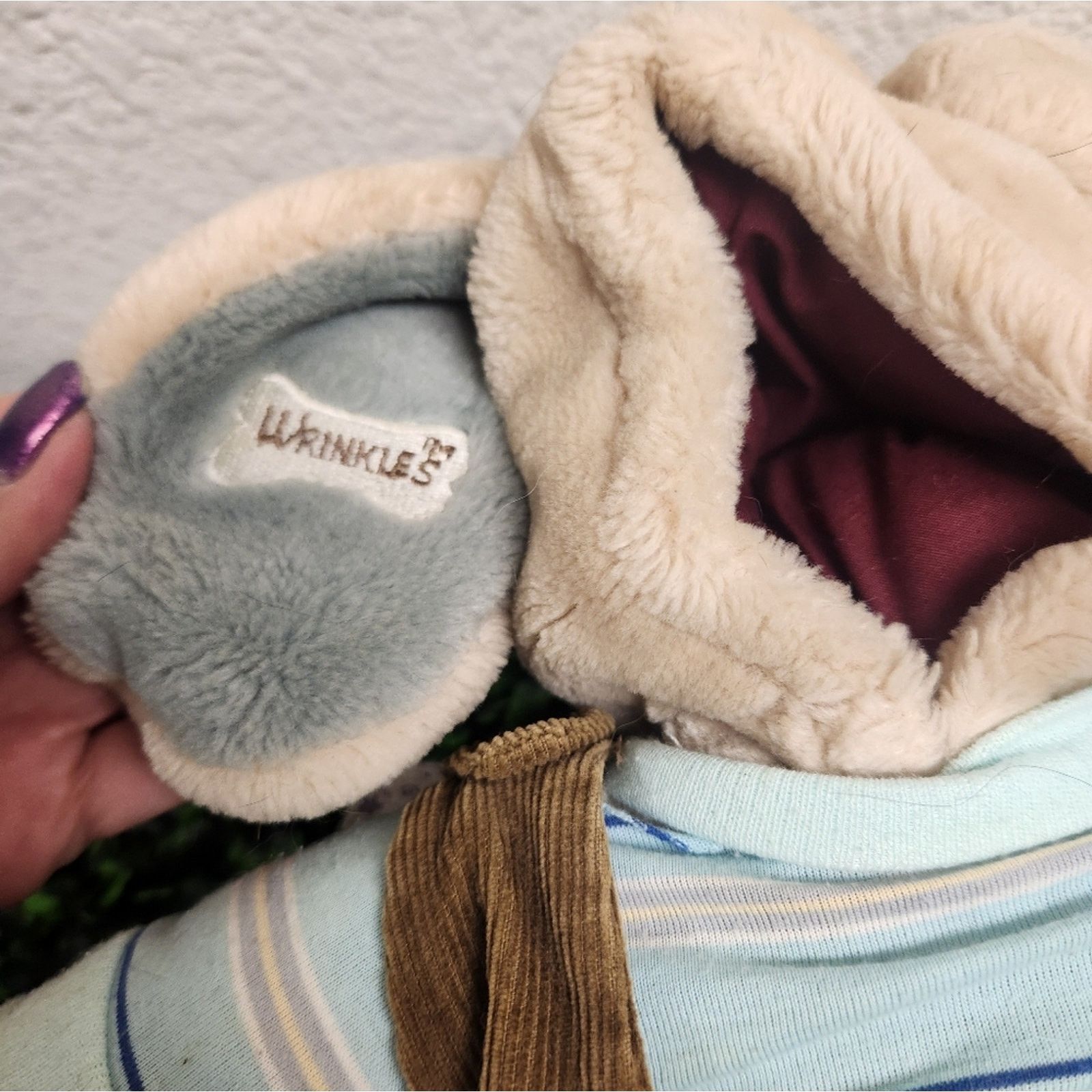 Other Wrinkles Vintage Dog Puppet Plush #7177823 Size ONE SIZE - 10 Thumbnail