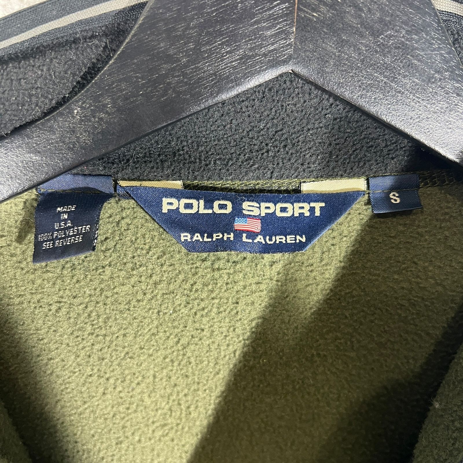 Polo Ralph Lauren Vintage Full Zip Polo Sport Fleece Zip-Up Jacket Size US S / EU 44-46 / 1 - 7 Thumbnail
