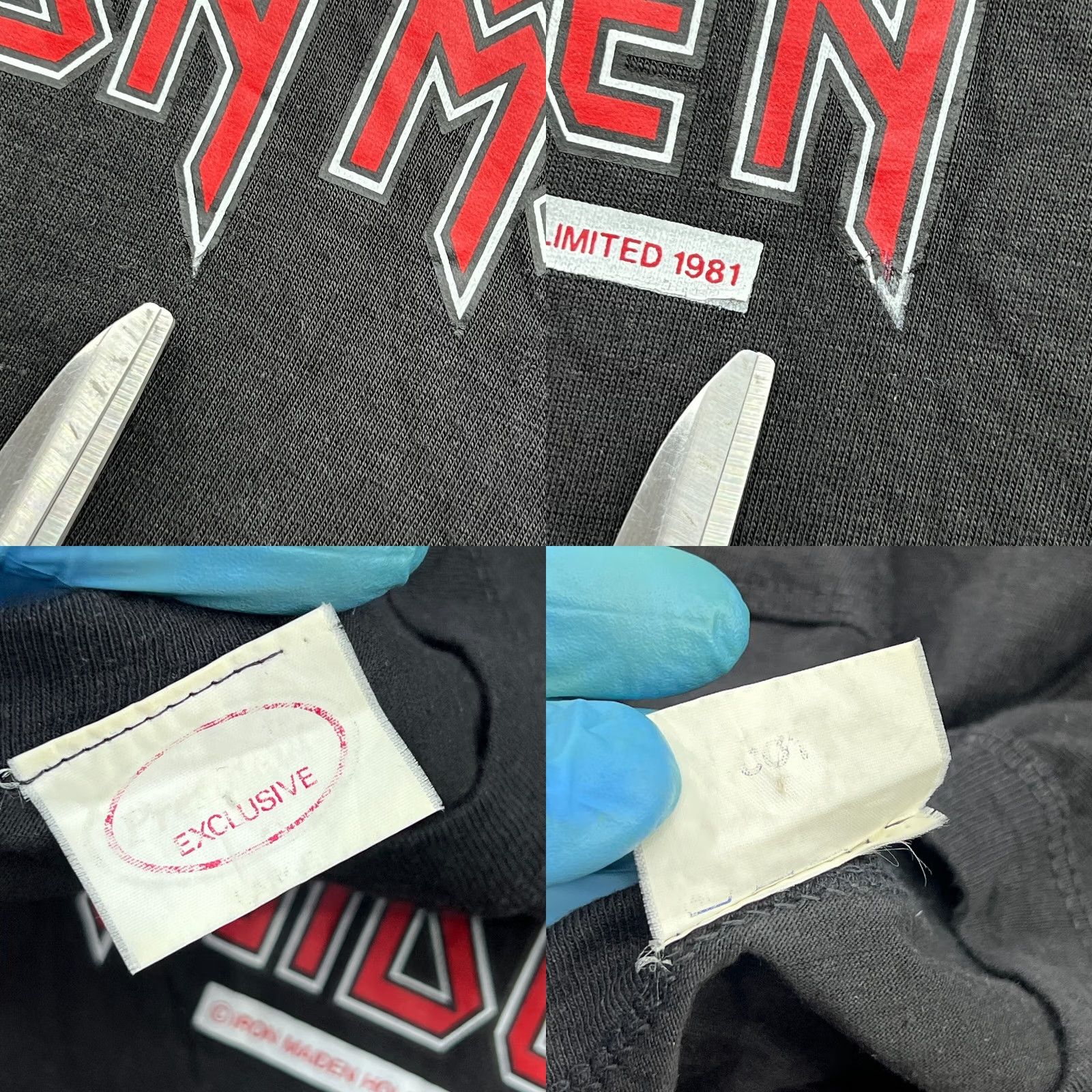 Vintage VINTAGE Iron Maiden Purgatory 1981 President Exclusive Mens Shirt Large Black Sleeveless T-Shirt Size US L / EU 52-54 / 3 - 8 Thumbnail