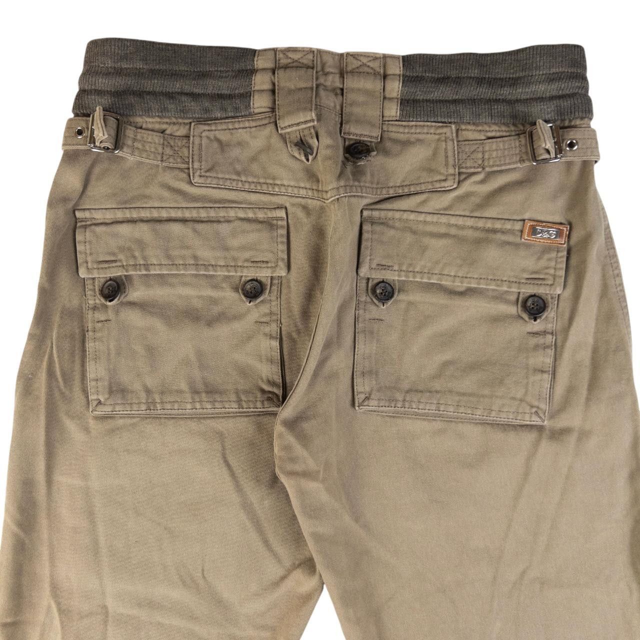 Dolce & Gabbana Vintage Dolce & Gabbana Cuffed Cargo Trousers Size W32 Size US 32 / EU 48 - 3 Thumbnail