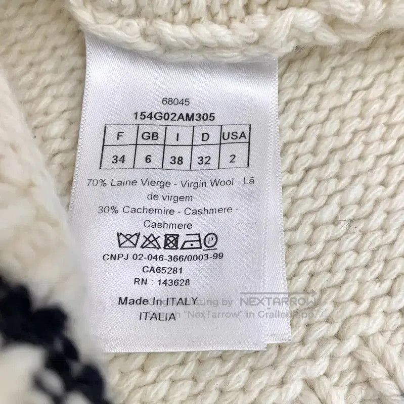 Dior Dior Beige Wool Cardigan for Women . Size XXS / US 00 / IT 34 - 7 Thumbnail