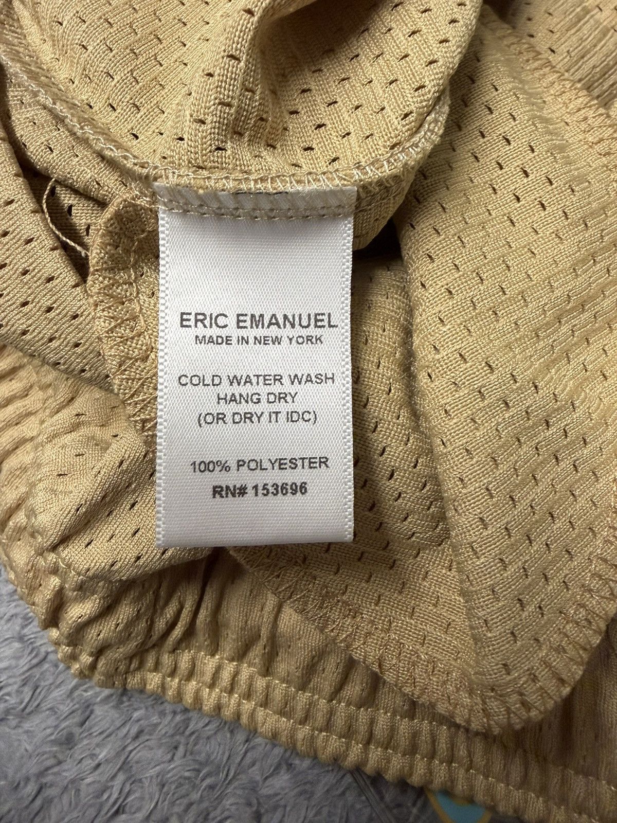 Eric Emanuel Eric Emanuel Beige Lightning Bolt Shorts Size US 34 / EU 50 - 6 Thumbnail