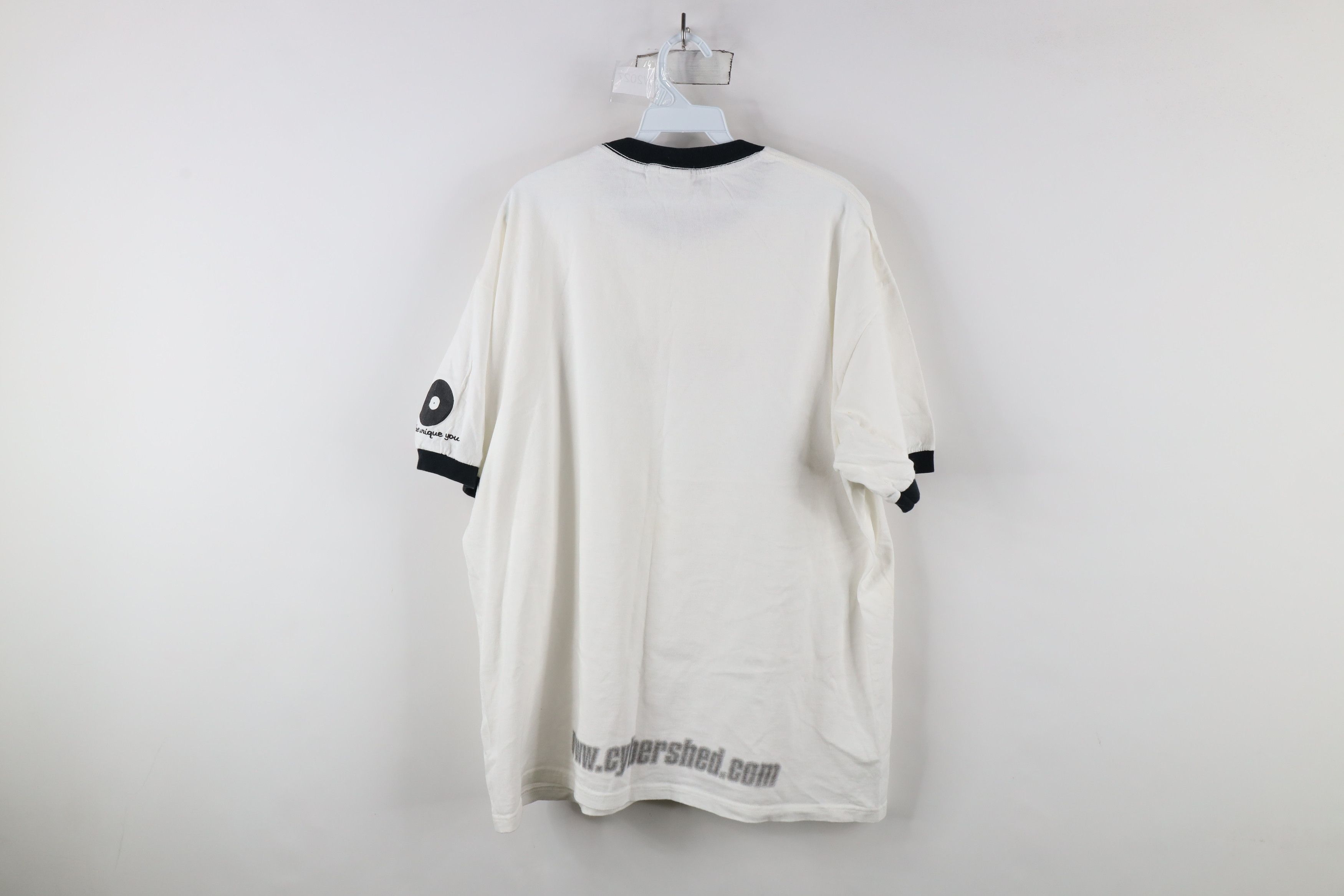Vintage Vintage 90s The Shed Toledo Ohio Short Sleeve Ringer T-Shirt Size US XXL / EU 58 / 5 - 15 Thumbnail