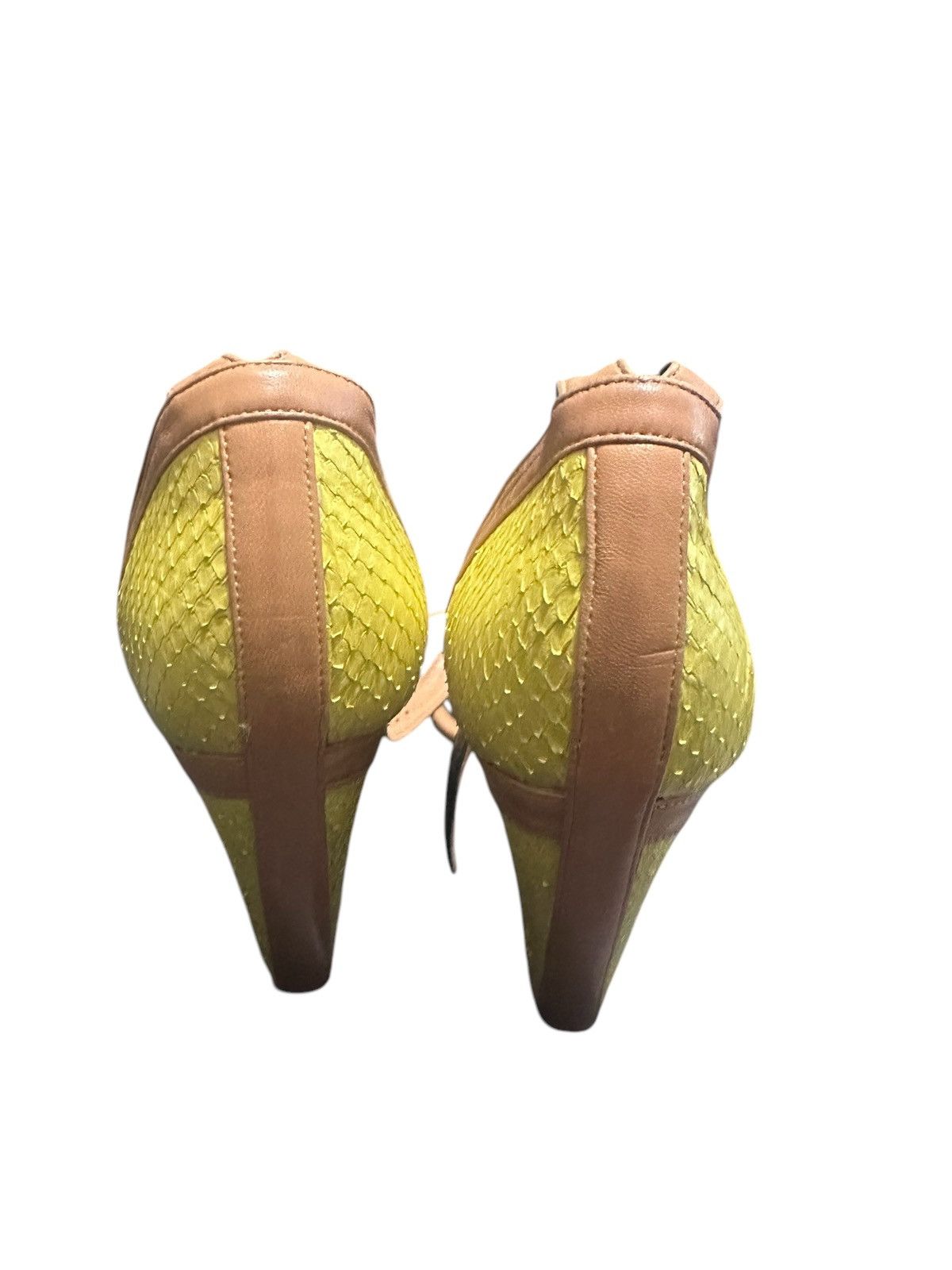 Pierre Hardy Neon Sandals Heel Size US 7.5 / IT 37.5 - 2 Thumbnail