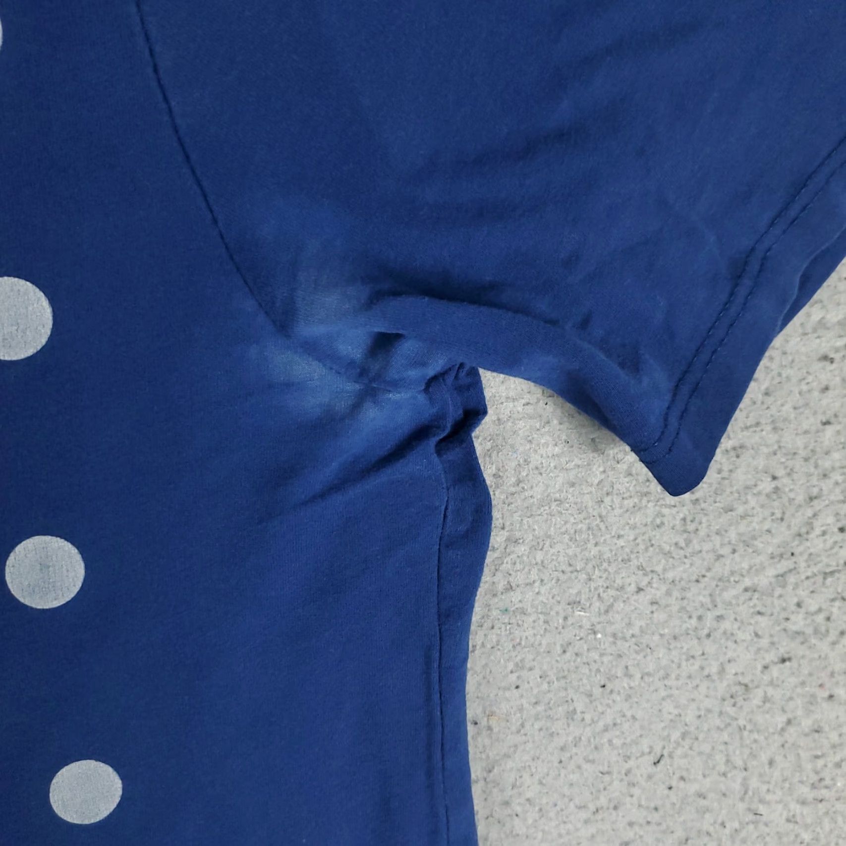 Nike Nike Blue Polka Dot Pocket T-Shirt Mens Size Medium Crew Neck Short Sleeve Cotton Adult Regular Size US M / EU 48-50 / 2 - 3 Thumbnail