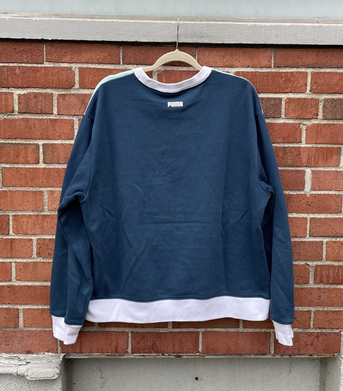 Puma Mens Puma Enrolment Crew Neck Sweatshirt Basketball Size US L / EU 52-54 / 3 - 5 Thumbnail