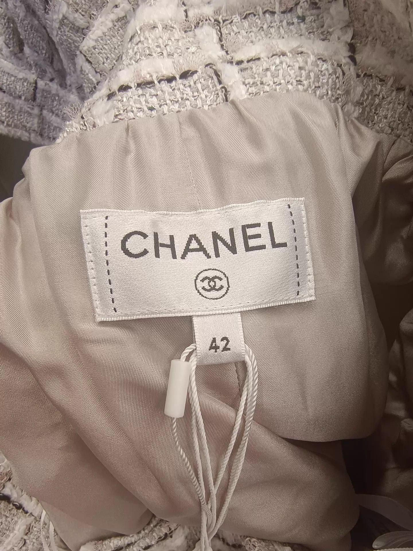 Chanel Chanel women's crop top & pants set Size L / US 10 / IT 46 - 4 Thumbnail
