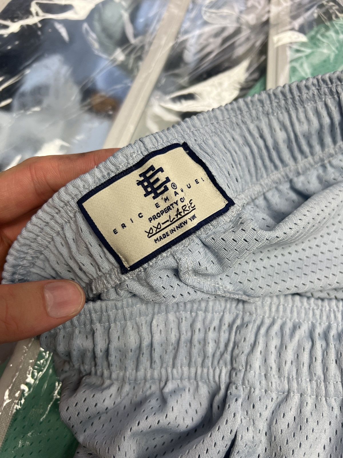 Eric Emanuel Eric Emanuel Basic Shorts Baby Blue Pink Size US 36 / EU 52 - 3 Thumbnail