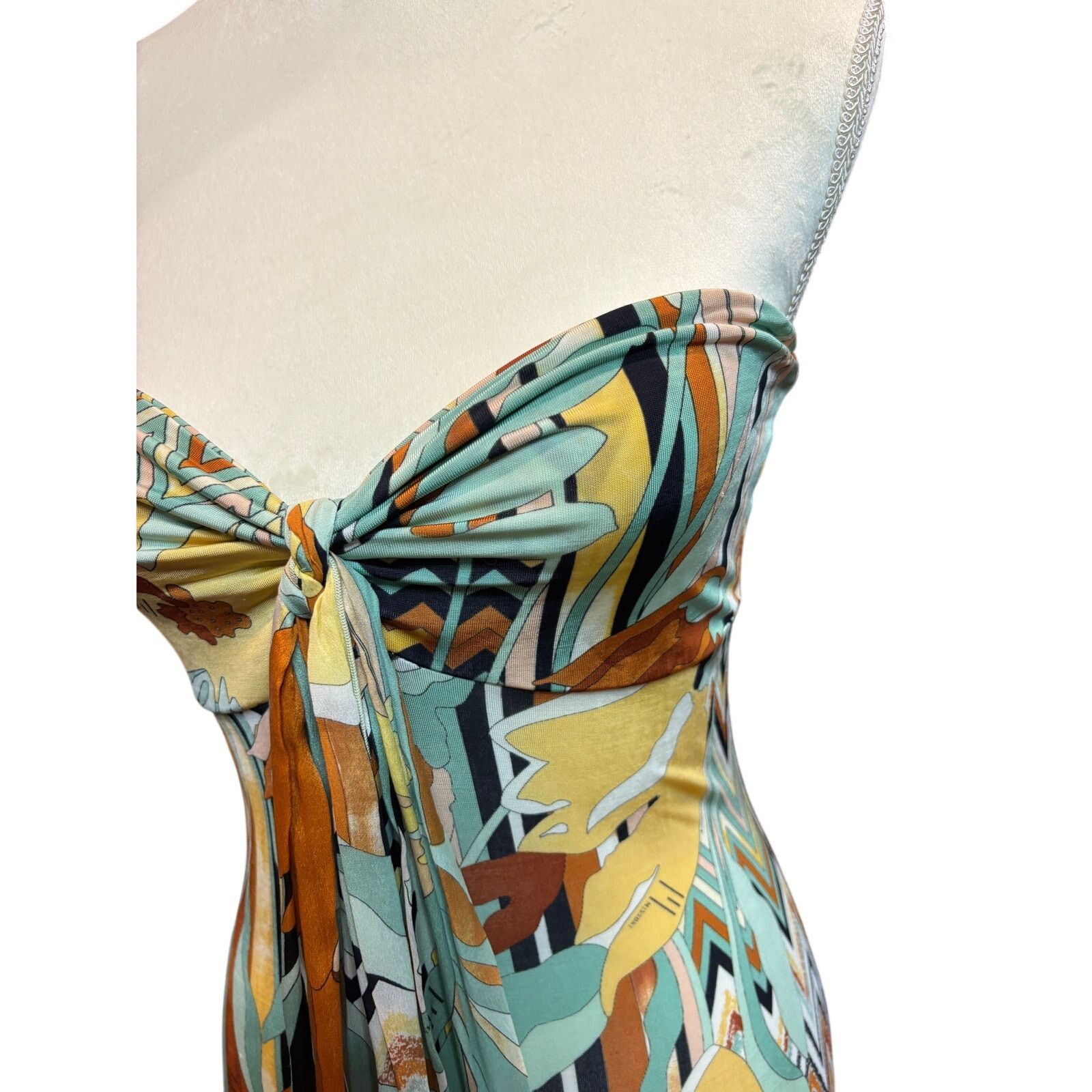Missoni M Missoni Strapless Halter Maxi Evening Gown Size 6 Size M / US 6-8 / IT 42-44 - 9 Thumbnail