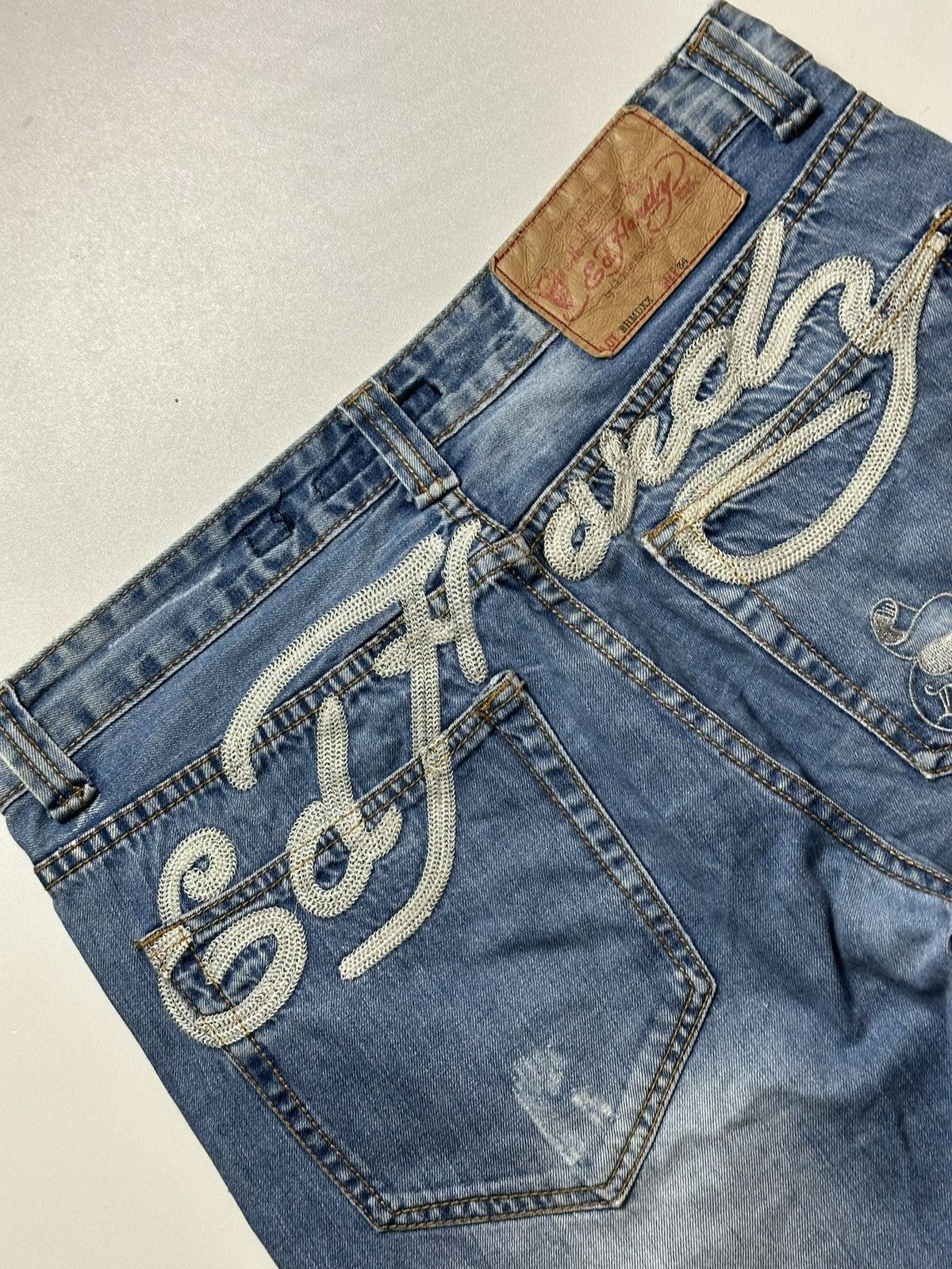 Ed Hardy Vintage Ed Hardy Jorts Size US 34 / EU 50 - 4 Thumbnail