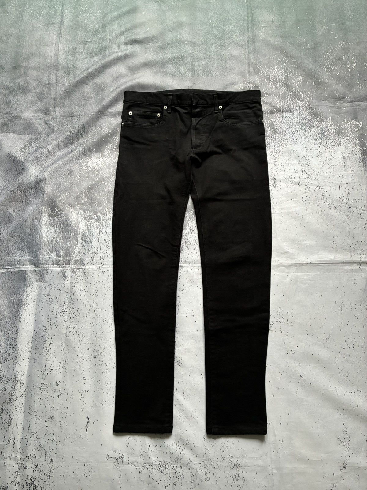 Dior Dior Japan Hedi Slimane Black Skinny Pants Size US 29 - 1 Thumbnail