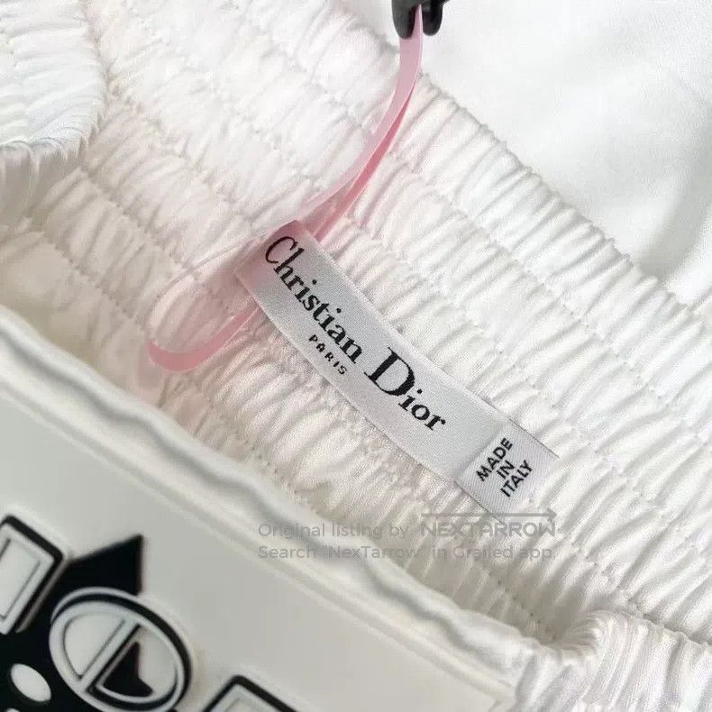 Dior Dior Size XS White boxing satin shorts Size 42" / US 20 - 4 Thumbnail