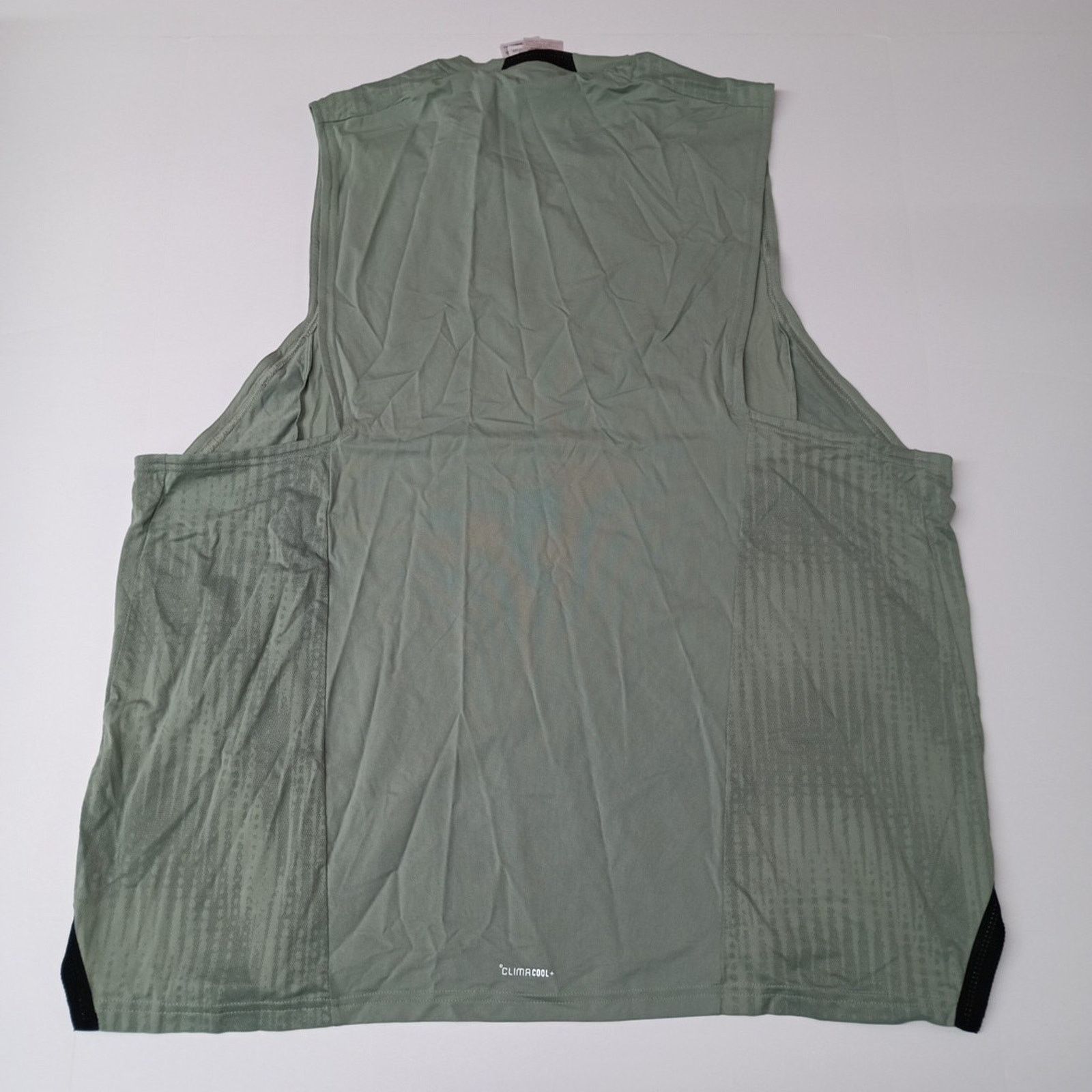 Adidas Adidas Men's Size 2XL D4T Training Tank Top Silver Green Size US XXL / EU 58 / 5 - 7 Thumbnail