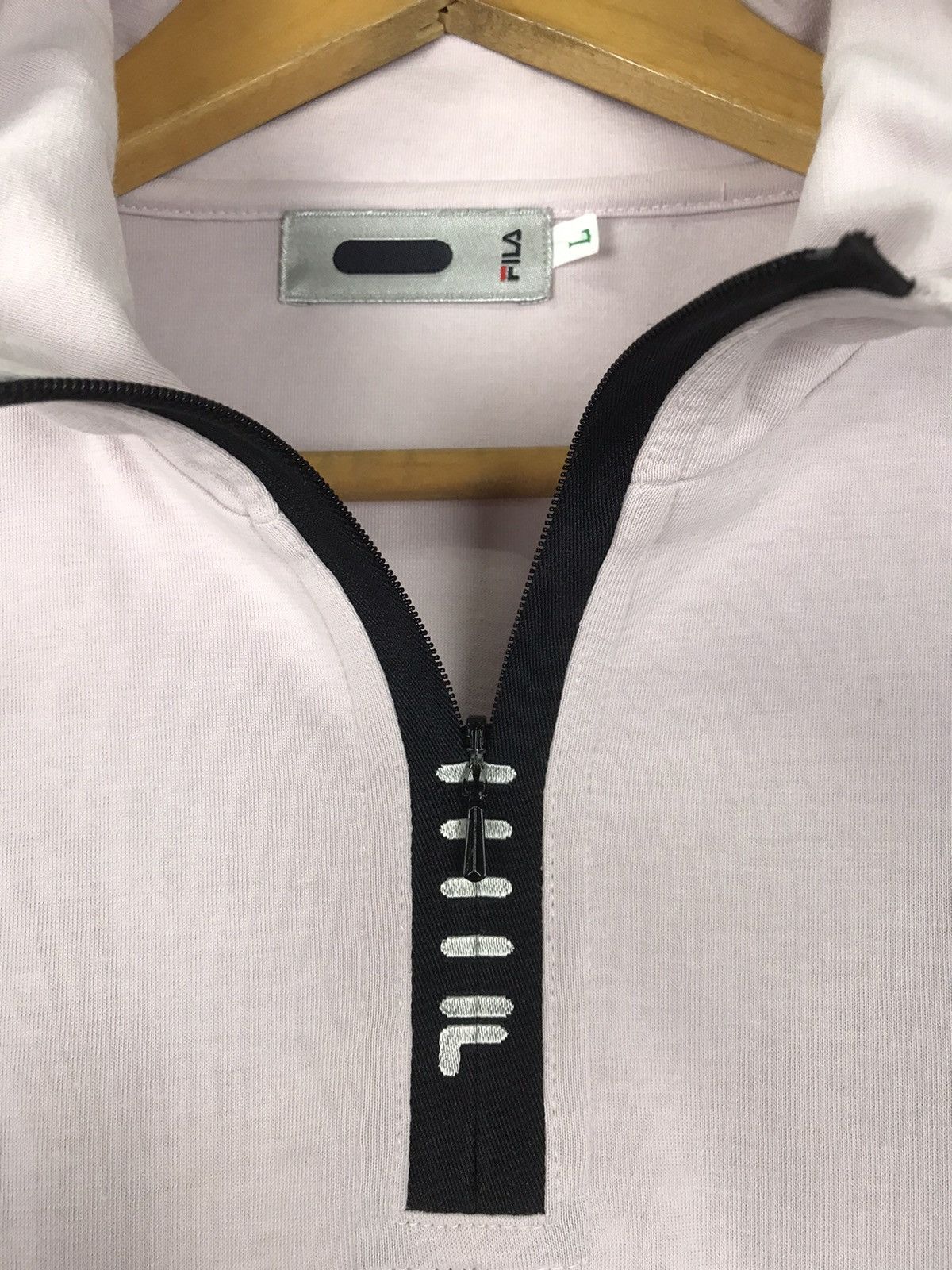 Fila Fila half zipper sweatshirt Size US L / EU 52-54 / 3 - 6 Thumbnail