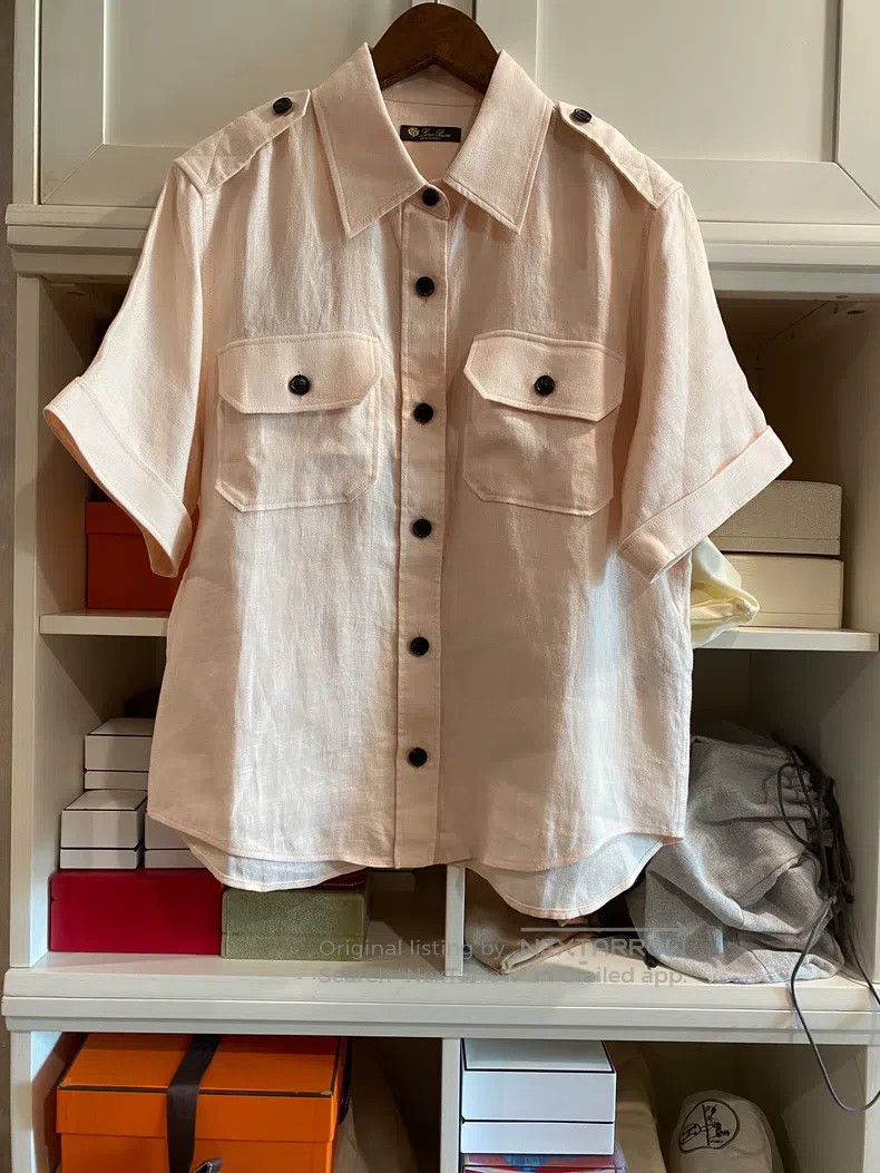 Loro Piana Loro Piana Blouse Size S / US 4 / IT 40 - 1 Thumbnail