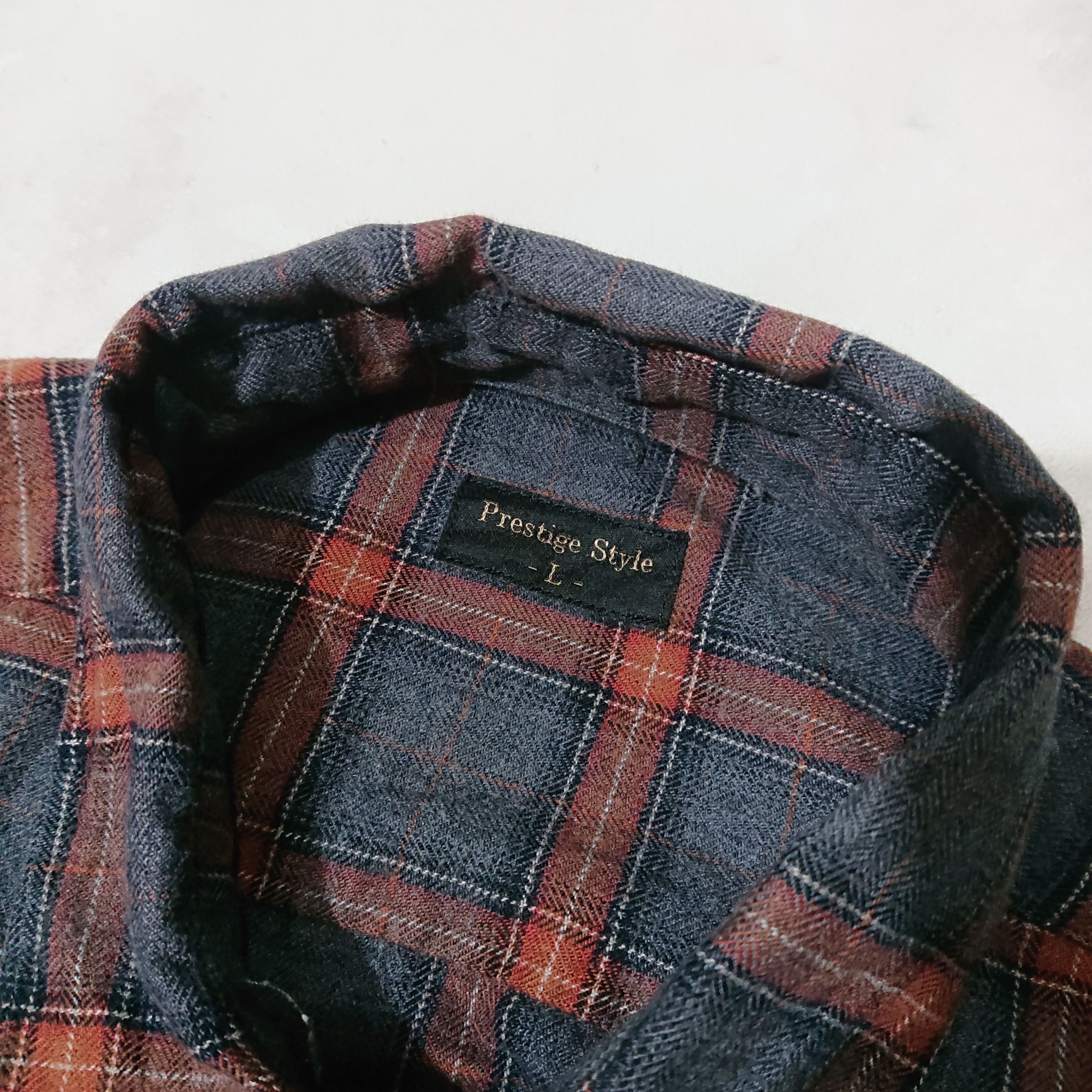 Flannel Plaid Flannel Prestige Style by Topvalu Size US XL / EU 56 / 4 - 3 Thumbnail