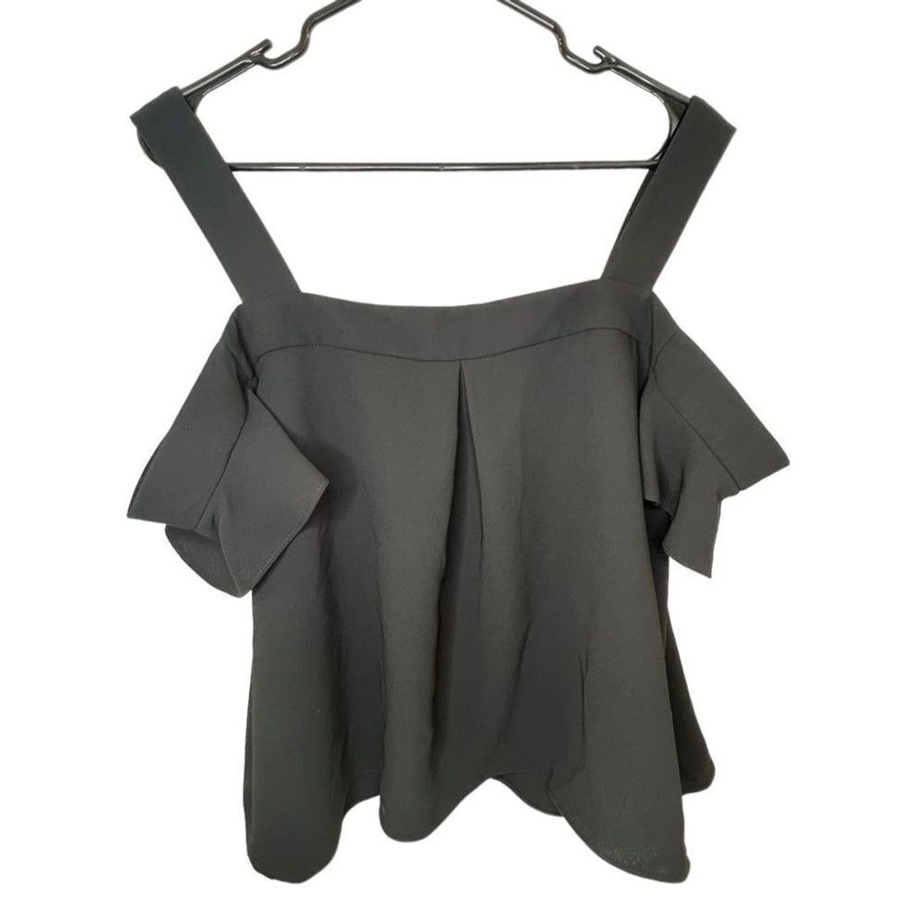 Topshop TopShop Professional Babydoll Tank Top With Exposed Shoulder Size XL / US 12-14 / IT 48-50 - 5 Thumbnail