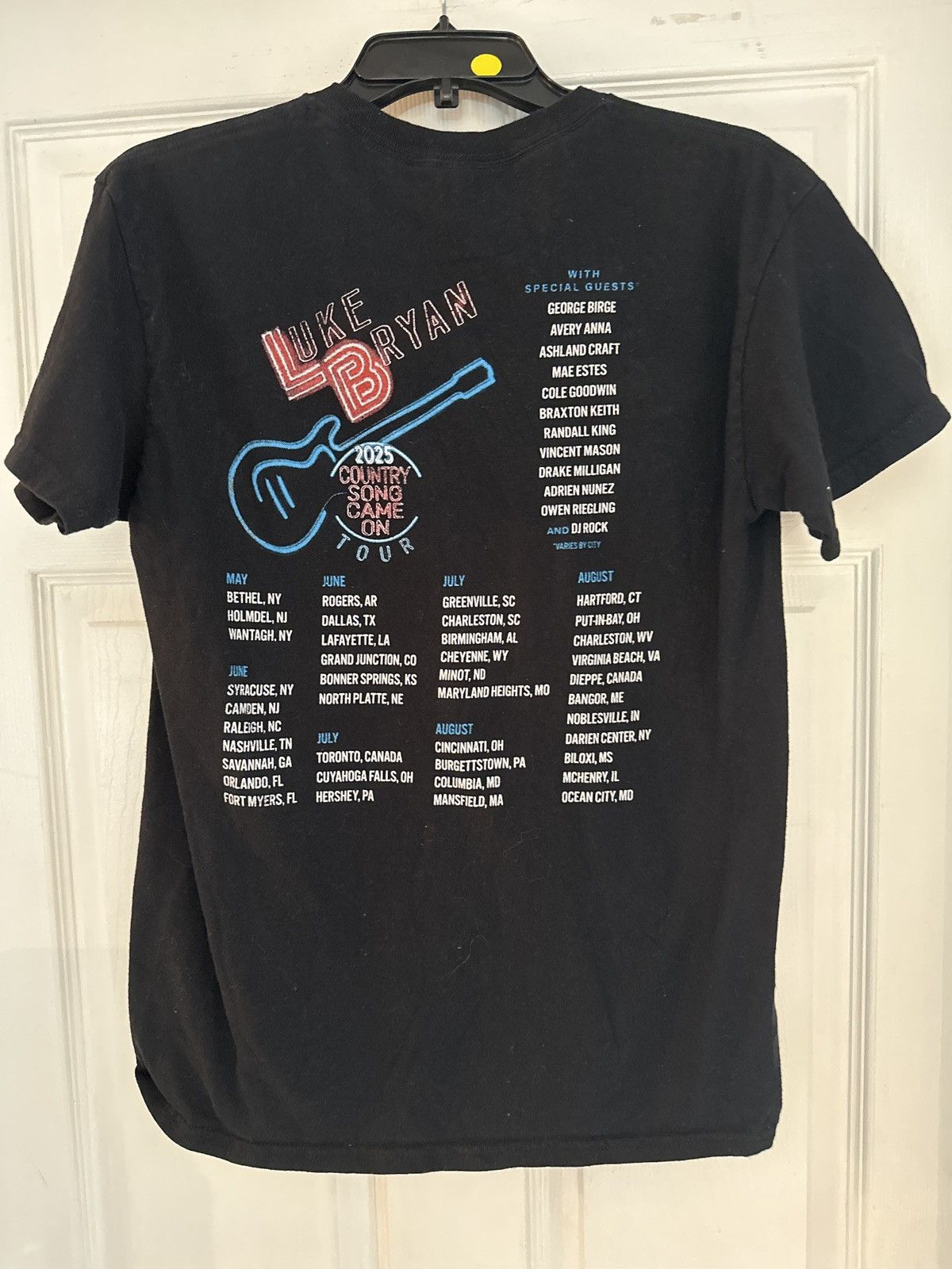 Gildan Luke Bryan 2025 country song game on tour two sided Size US M / EU 48-50 / 2 - 2 Thumbnail
