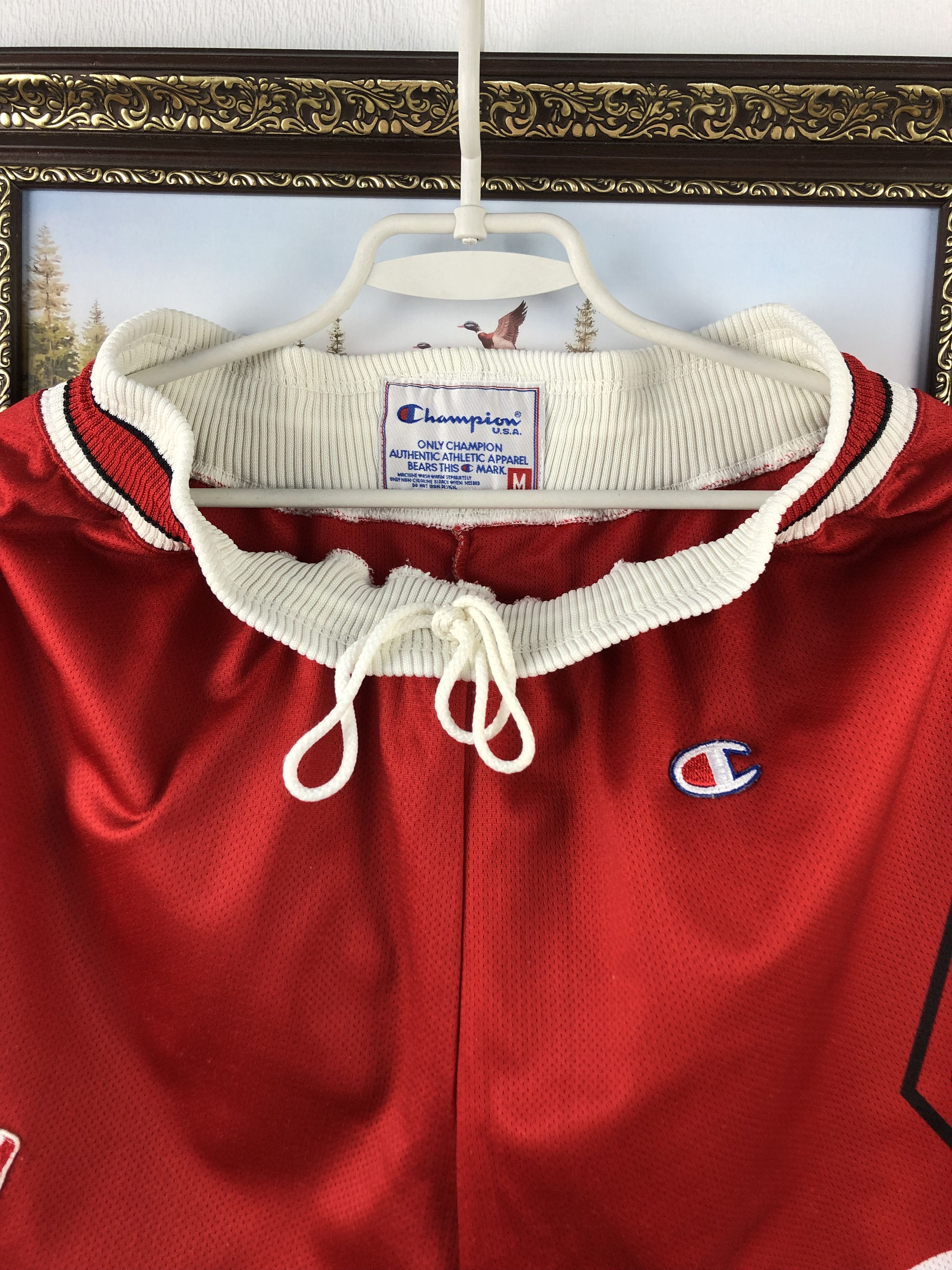 Champion Vintage Authentic Pro Cut Game Shorts Chicago Bulls Champion Size US 32 / EU 48 - 7 Thumbnail