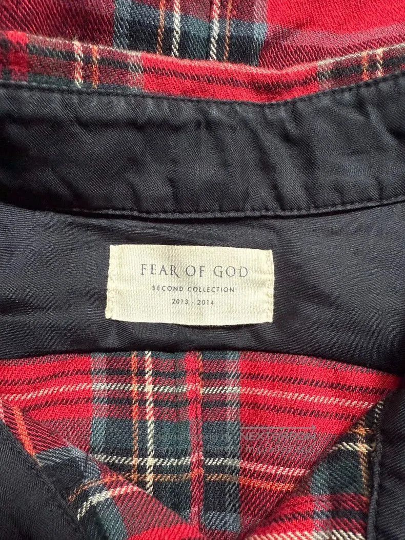 Fear of God Fear of God 2nd Side Zip Wool Shirt. Size US XL / EU 56 / 4 - 3 Thumbnail