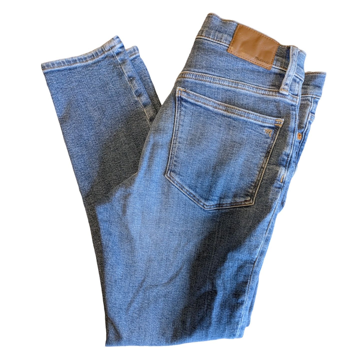 Madewell Madewell 9" Midrise Skinny Crop Light Wash Jeans 27 Size 27" / US 4 / IT 40 - 4 Thumbnail
