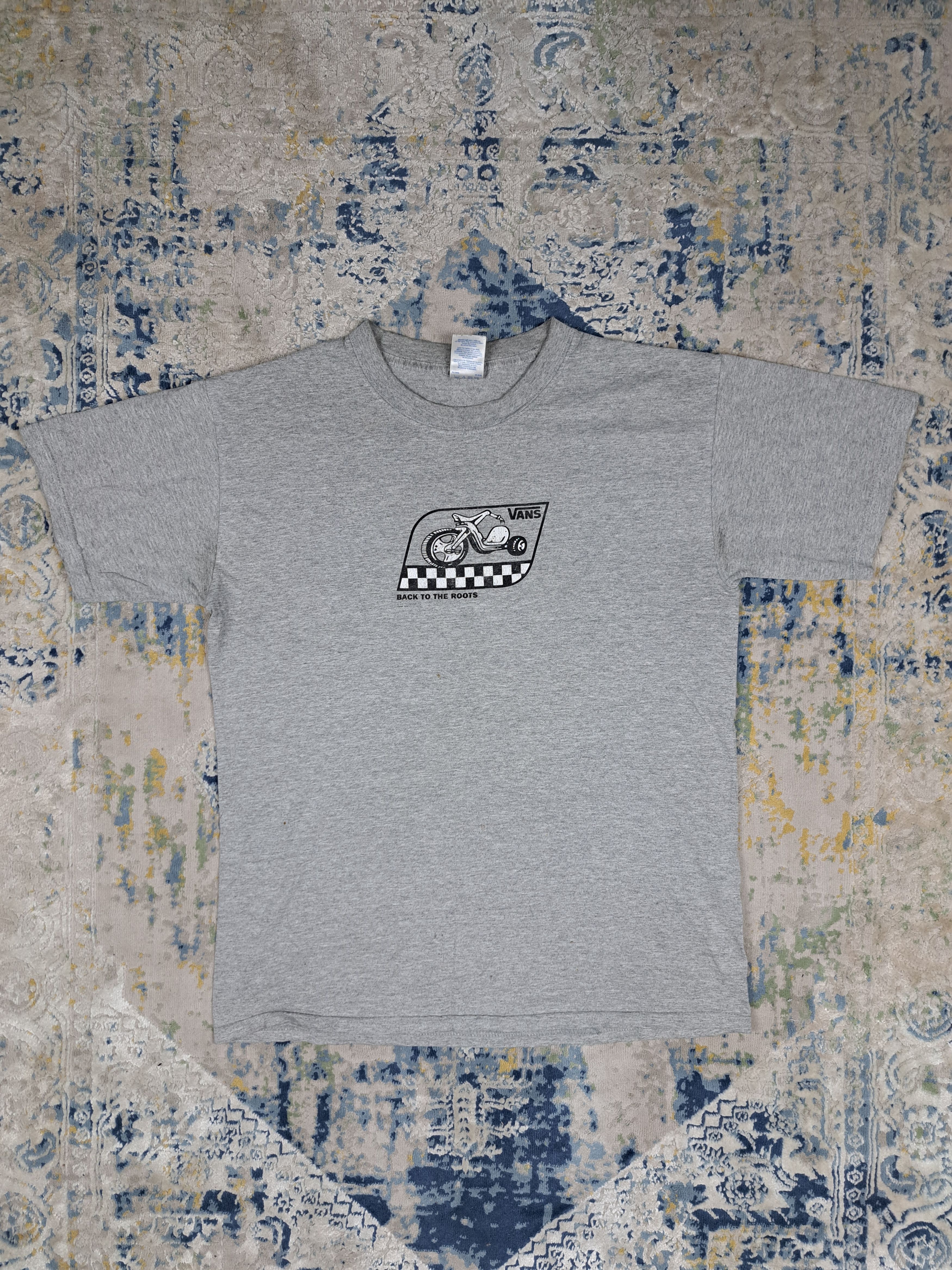 Vans Vans Back To The Roots Very Rare 00s Tee y2k Skateboard Size US M / EU 48-50 / 2 - 1 Thumbnail