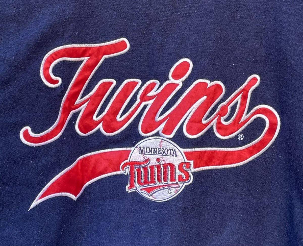 Logo 7 Rare Vintage Logo 7 MLB minnesota Twins Embroidered Varisty Size US L / EU 52-54 / 3 - 9 Thumbnail