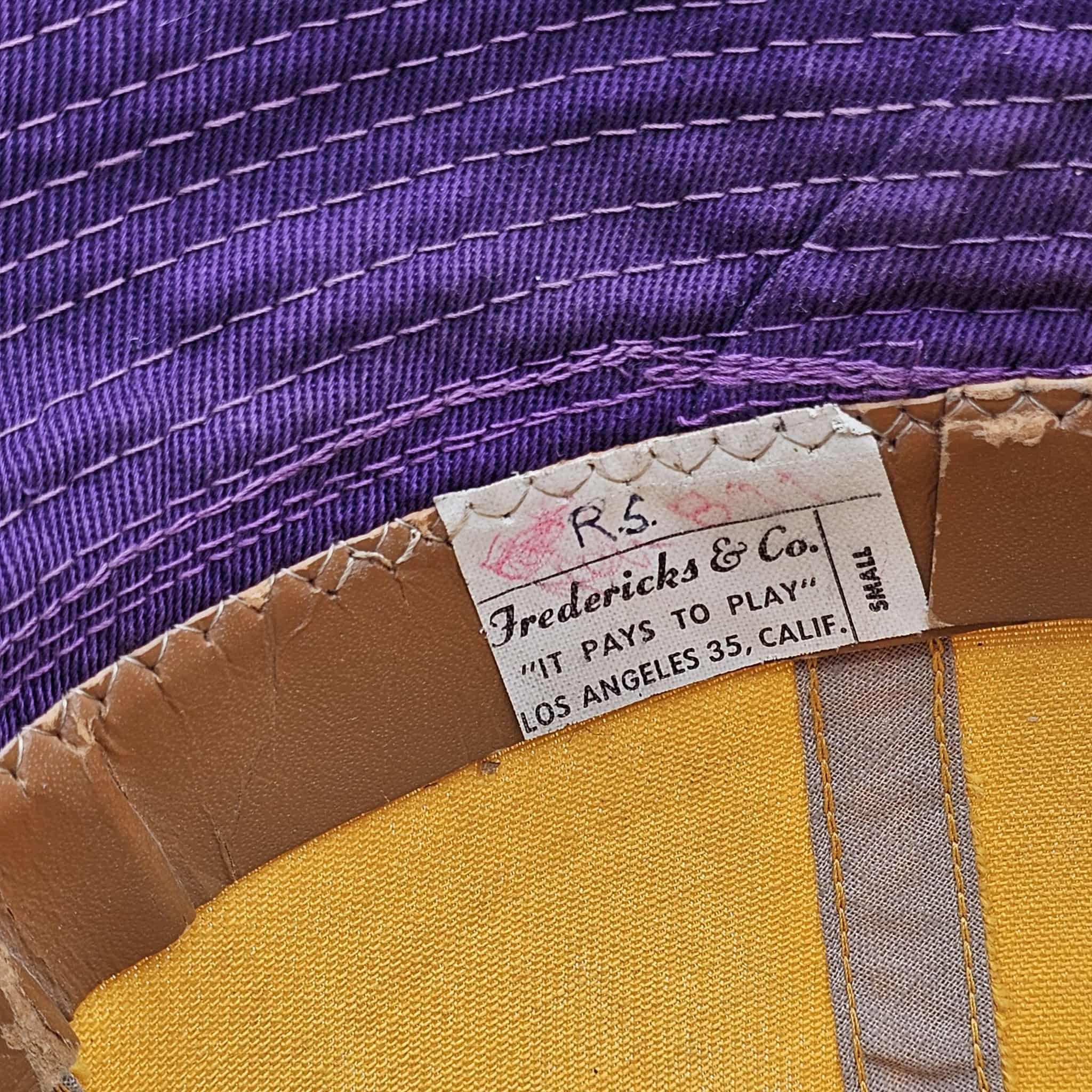 Vintage Washington Huskies Vintage 50s Bucket Hat Size ONE SIZE - 7 Thumbnail