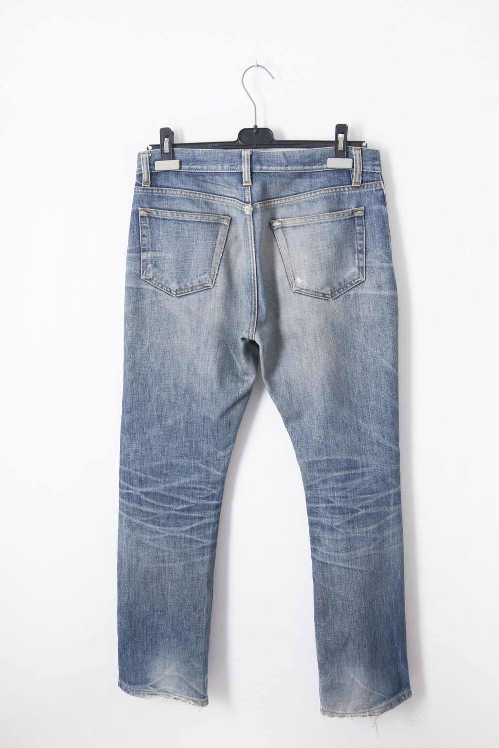 Helmut Lang 1998 destroyed denim jeans Size US 30 / EU 46 - 3 Thumbnail