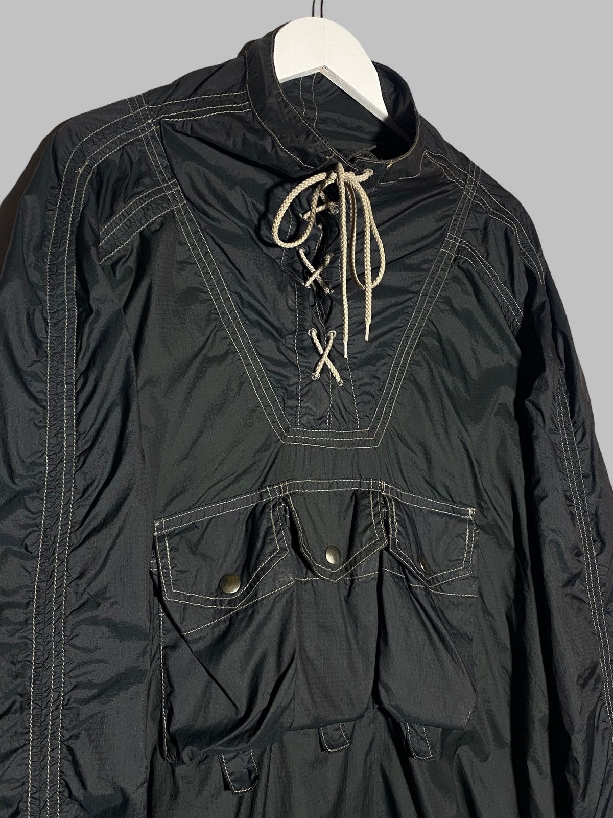 JET SET Vintage 90s Jet Set Ski Jacket Nylon Rare Black Size 3 Size US L / EU 52-54 / 3 - 2 Thumbnail