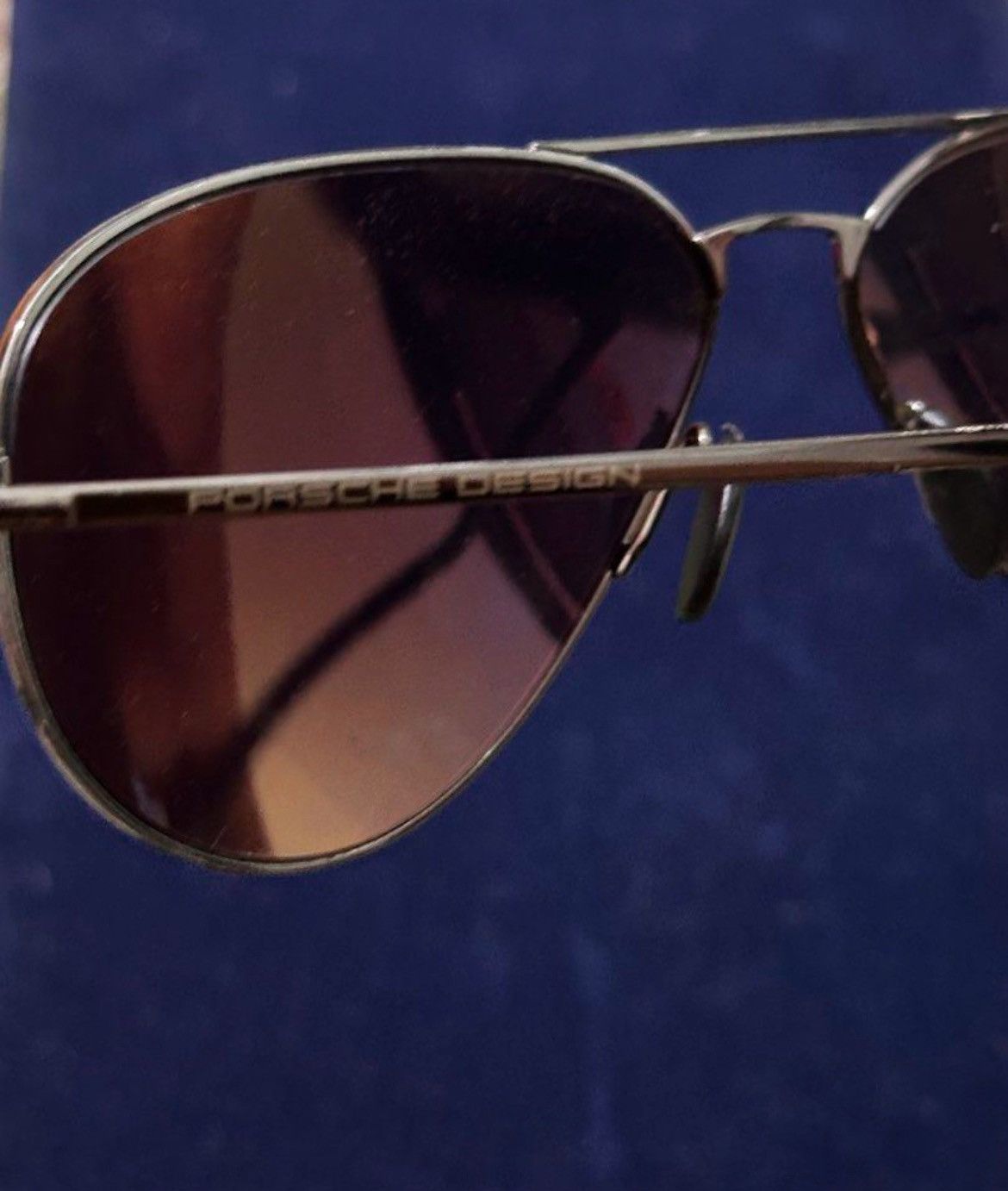Porsche Design Authentic Porsche Design Aviator Pilot Sunglasses Size ONE SIZE - 2 Thumbnail