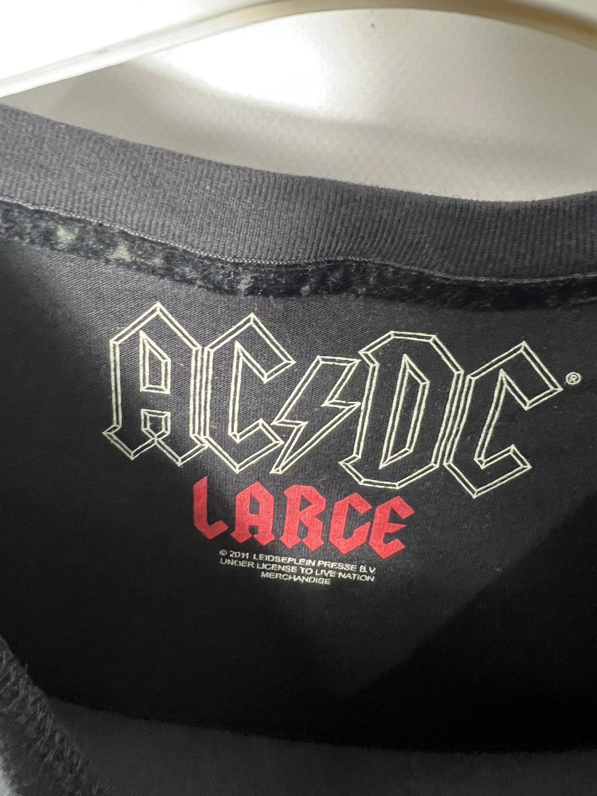 AC/DC Vintage streetwear Band Rock Tour Metal ACDC t-shirt Size US L / EU 52-54 / 3 - 3 Thumbnail