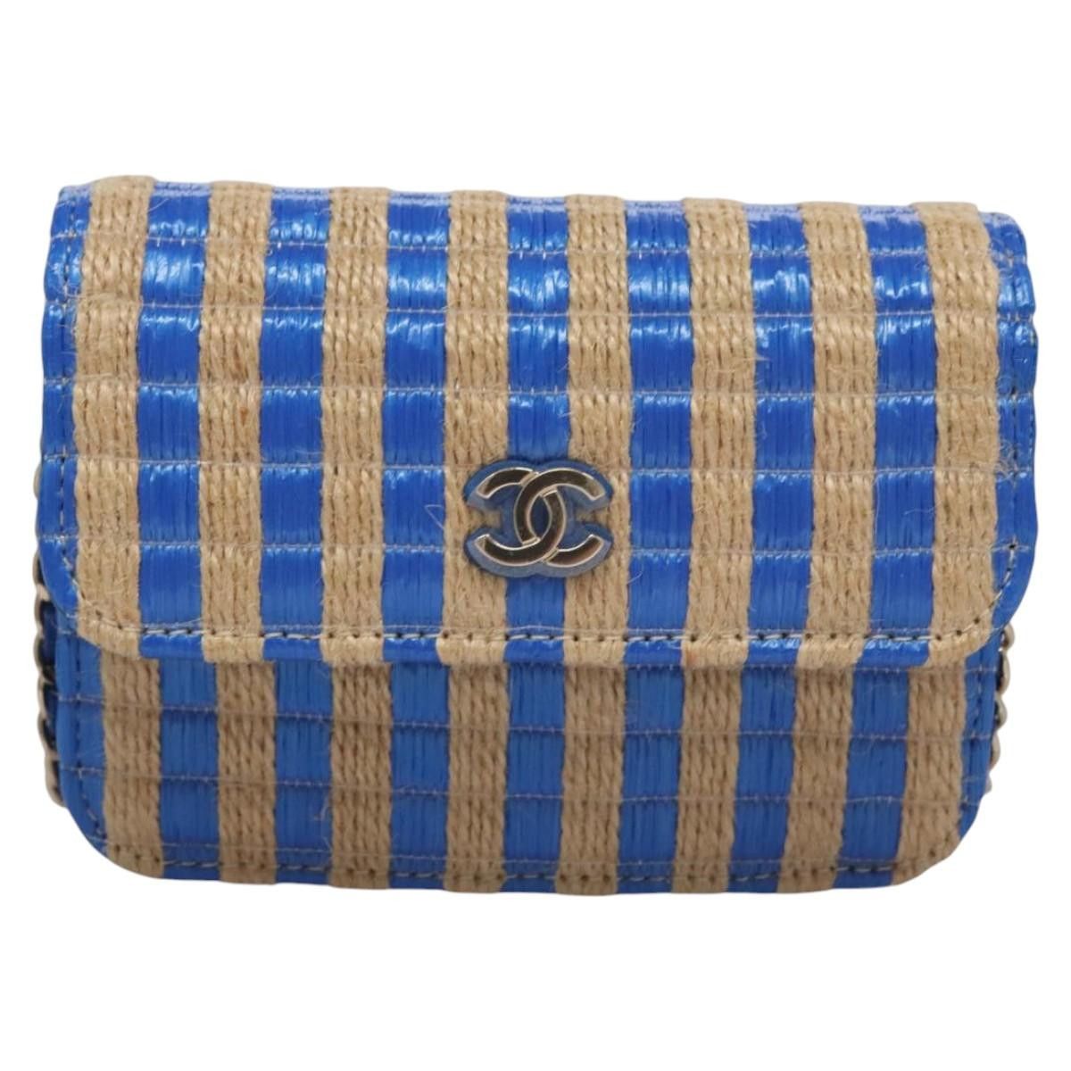 Chanel Trendy Cc Blue Canvas Shoulder Bag (Pre-Owned) Size ONE SIZE - 1 Thumbnail