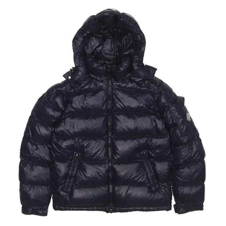 Moncler Moncler Maya Shiny Waterproof Hooded Down Jacket Size US XXL / EU 58 / 5 - 1 Thumbnail