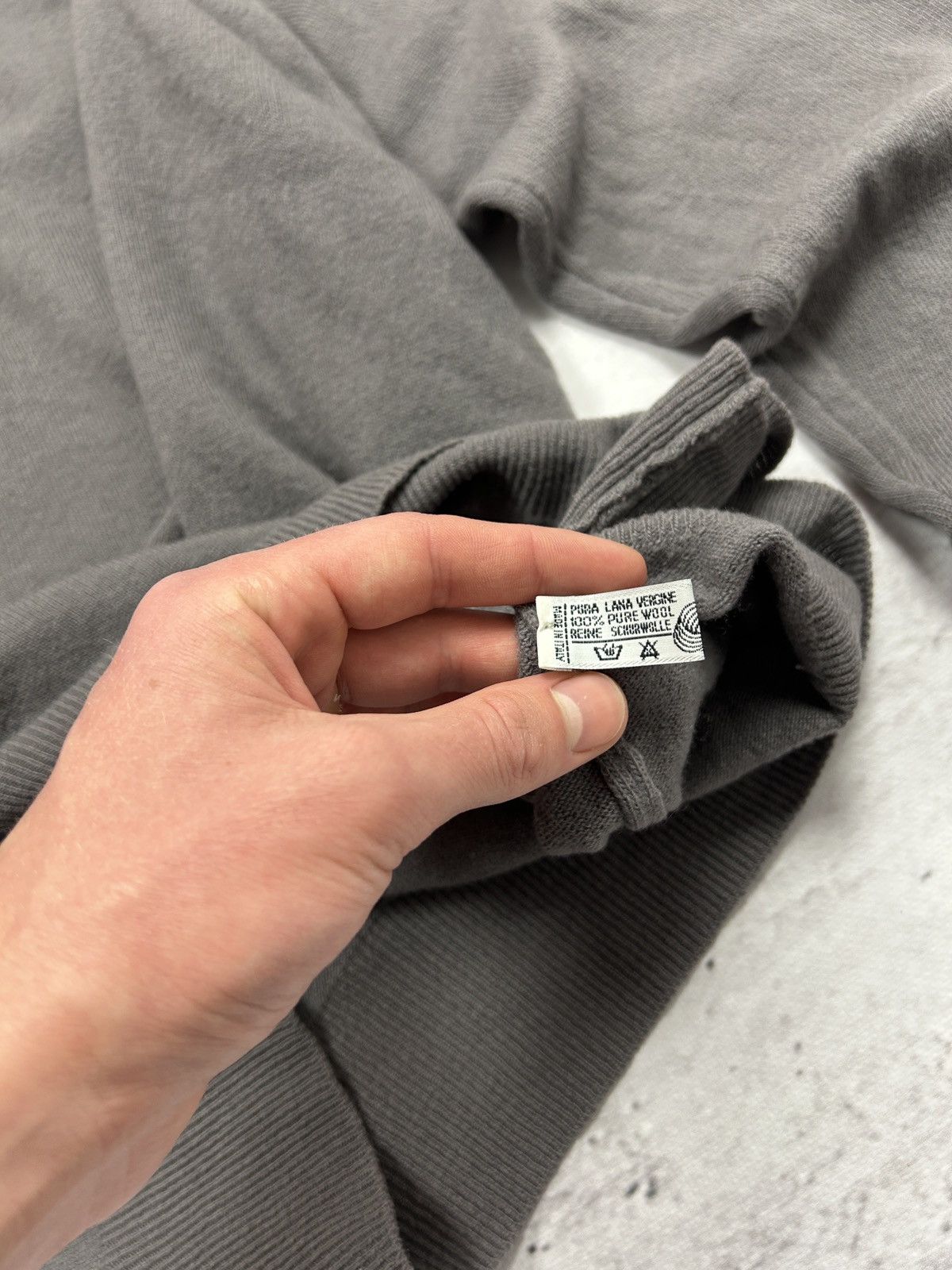 Dior 💥Vintage Christian Dior Wool Grey Sweater 90s Og Small Logo💥 Size US M / EU 48-50 / 2 - 10 Thumbnail
