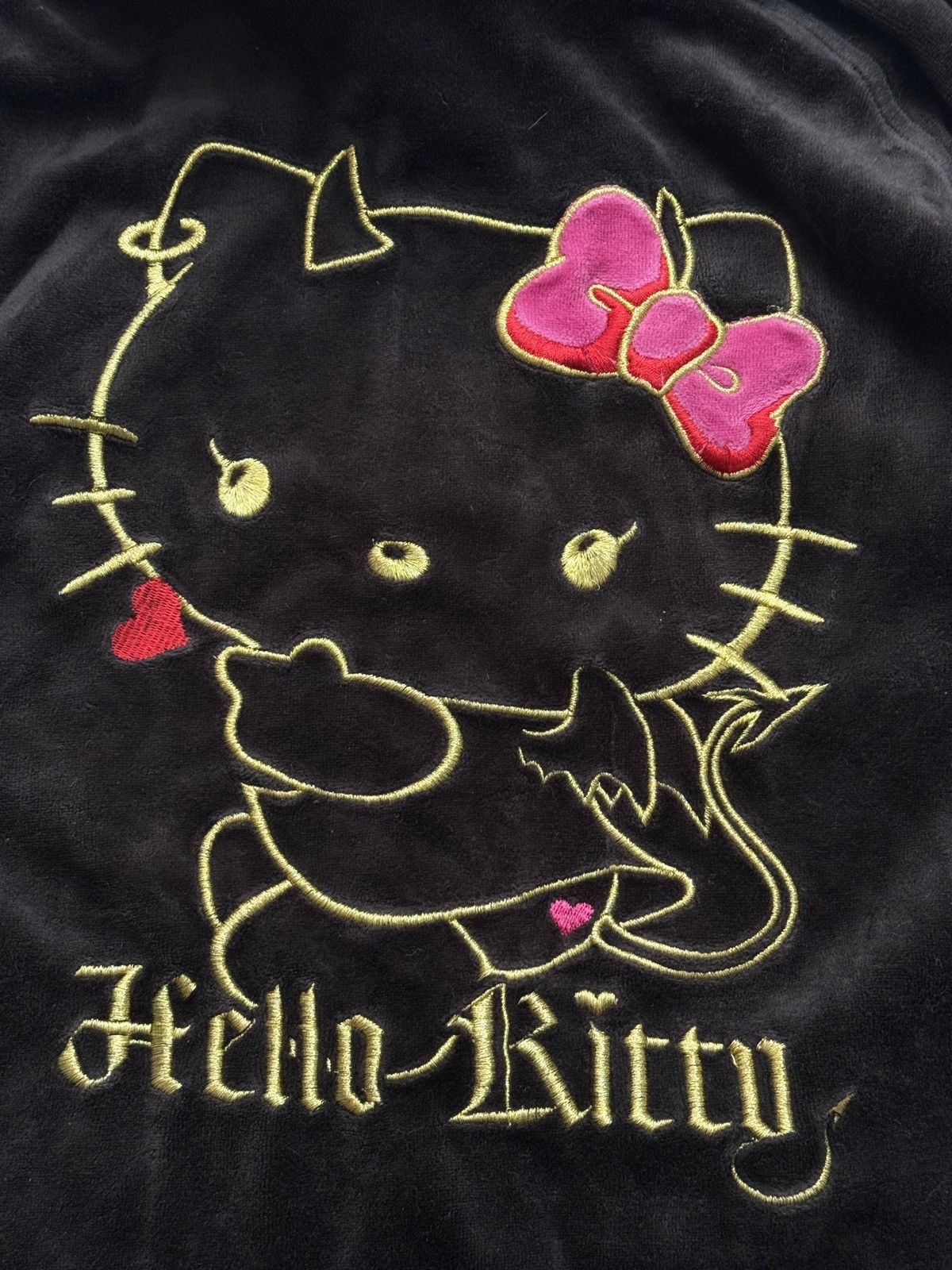Cartoon Network VINTAGE HELLO KITTY DEVIL STYLE ZIP UP HOODIE Size L / US 10 / IT 46 - 5 Thumbnail
