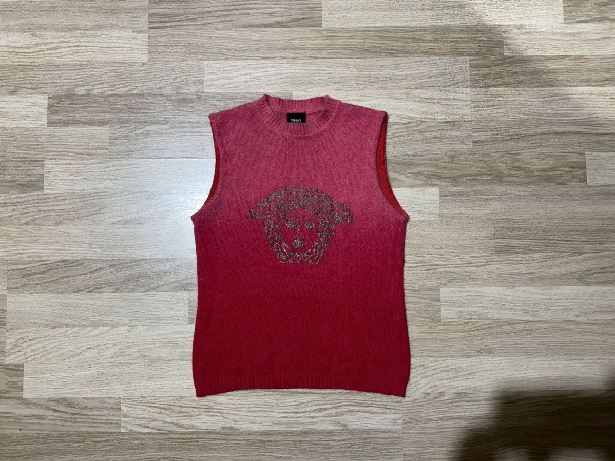 Versace × Versace Jeans Couture × Vintage Versace Medusa gradient vest M Size M / US 6-8 / IT 42-44 - 1 Thumbnail