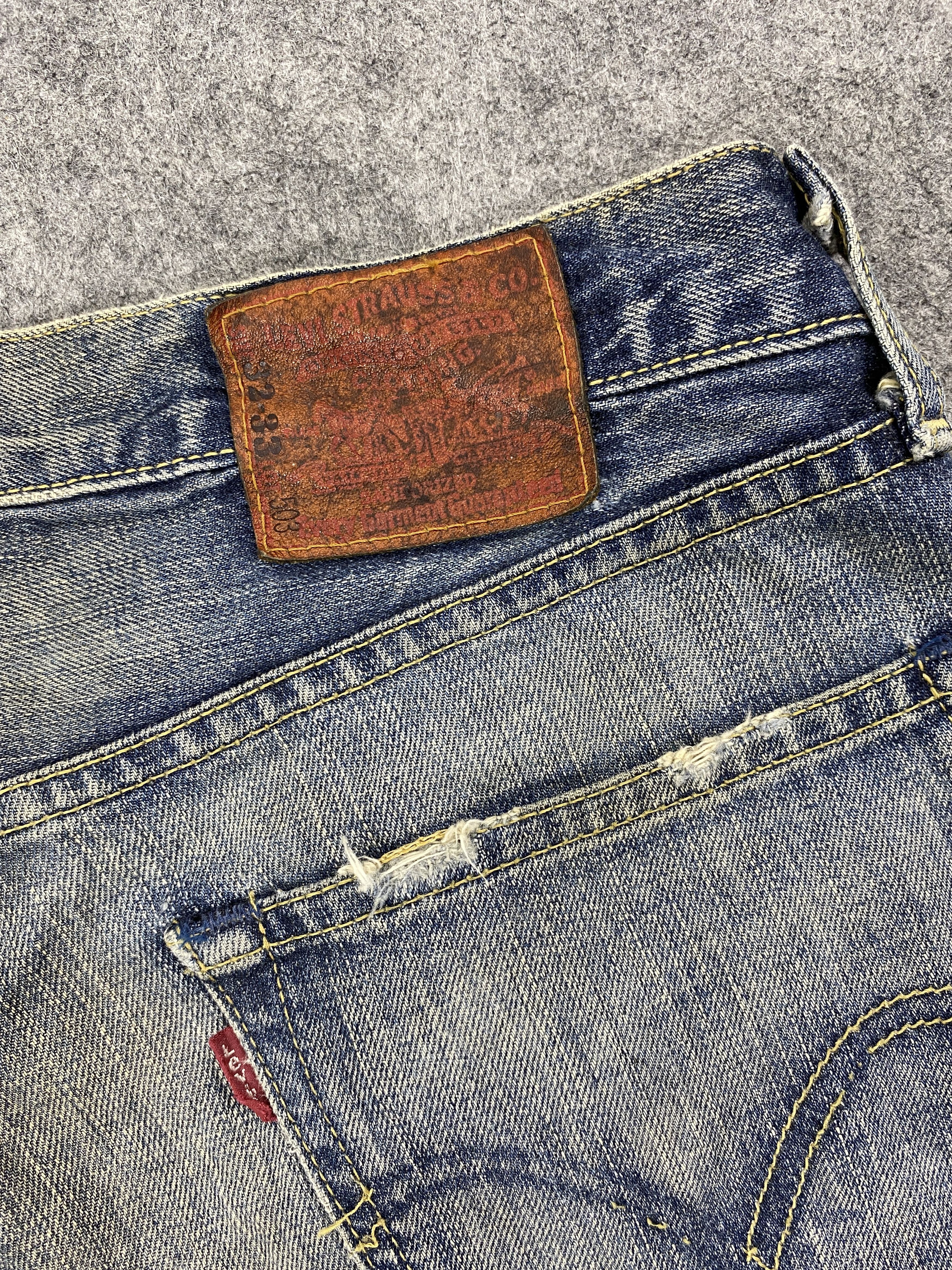 Levi's Faded Blue Vintage Levi's 503 32x35 Denim -JN2039 Size US 32 / EU 48 - 10 Thumbnail
