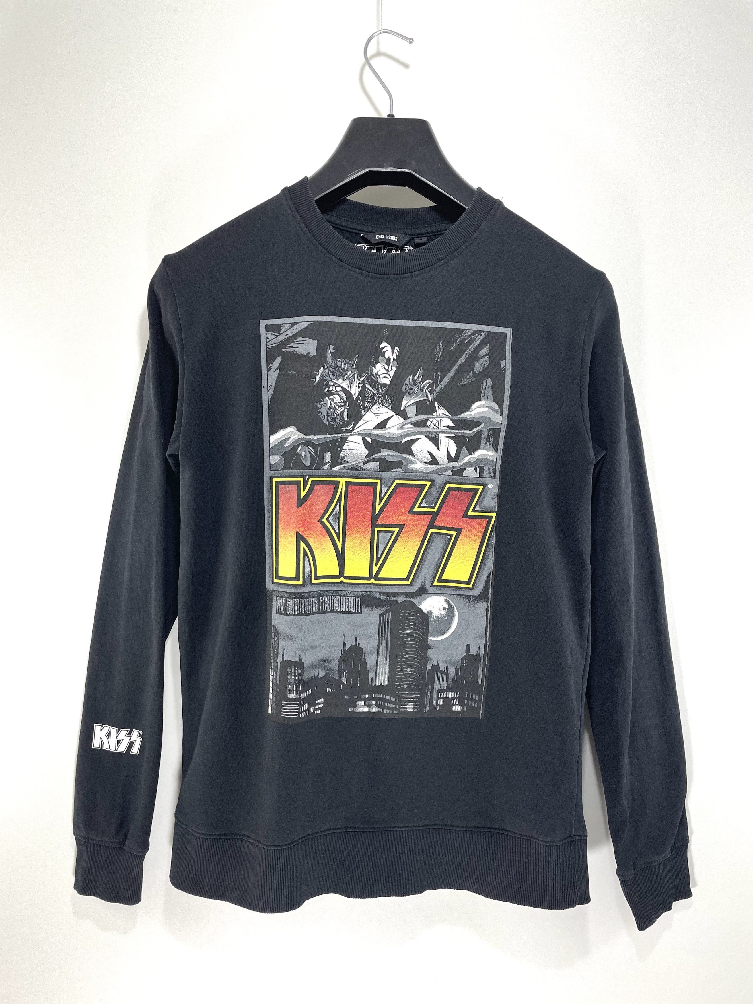 Band Tees kiss longsleeve Size US S / EU 44-46 / 1 - 1 Thumbnail