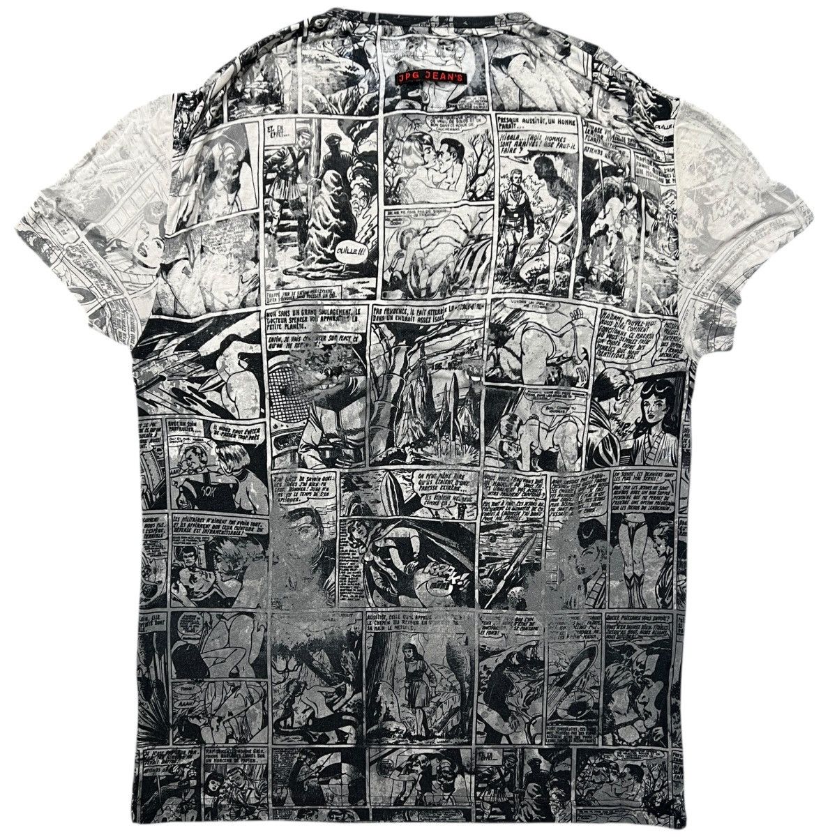 Jean Paul Gaultier Jean Paul GAULTIER 1995 Graphic Cartoon Comics S/S T-Shirts Size US M / EU 48-50 / 2 - 8 Thumbnail