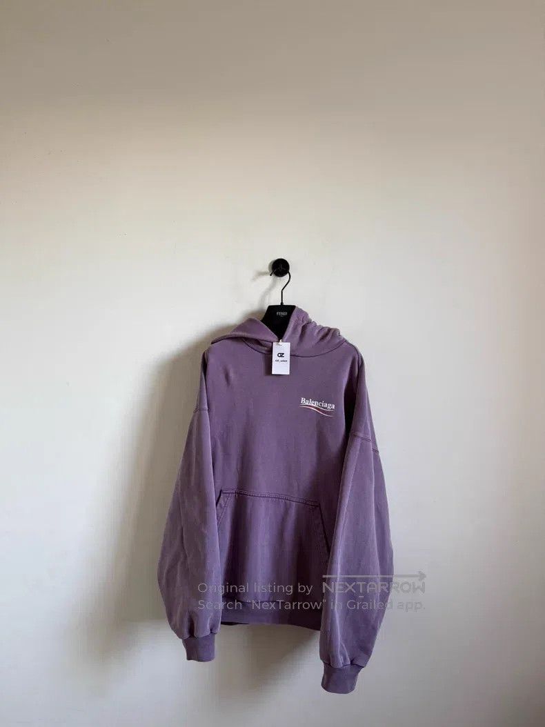 Balenciaga Balenciaga Distressed Cola Hoodie Size US L / EU 52-54 / 3 - 1 Thumbnail