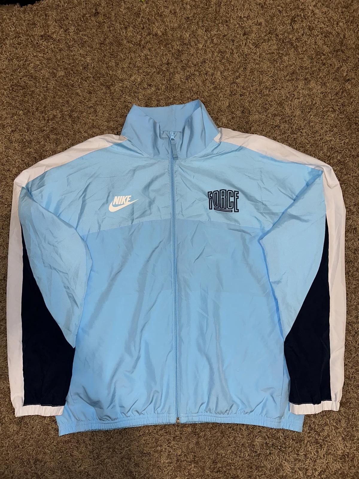 Nike Nike Men’s Force Starting 5 Full Zip Woven Basketball Loose Fit Jacket Sample Size US M / EU 48-50 / 2 - 1 Thumbnail
