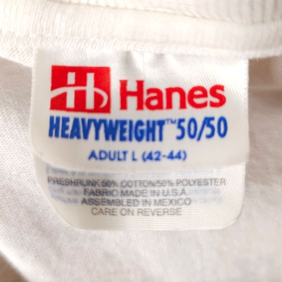 Hanes VINTAGE Hanes T-Shirt Mens Size Large White 1998 Las Vegas Little League Softball All Stars 90s Size US L / EU 52-54 / 3 - 6 Thumbnail