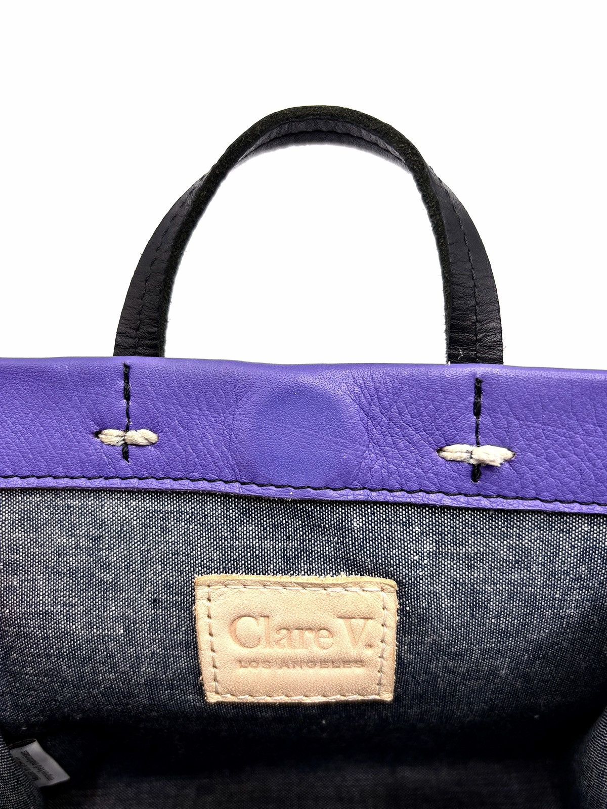 Other Clare V. Colorblock Leather Tote Size ONE SIZE - 11 Thumbnail