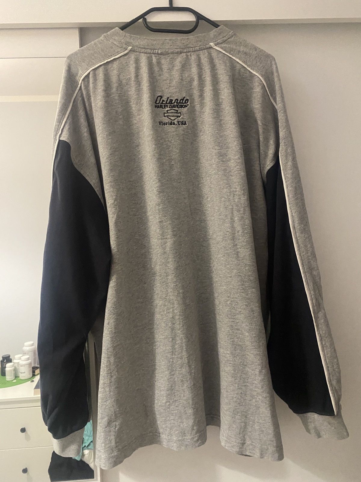 Harley Davidson Vintage harley davidson with big logo longsleeve Size US XXL / EU 58 / 5 - 3 Thumbnail