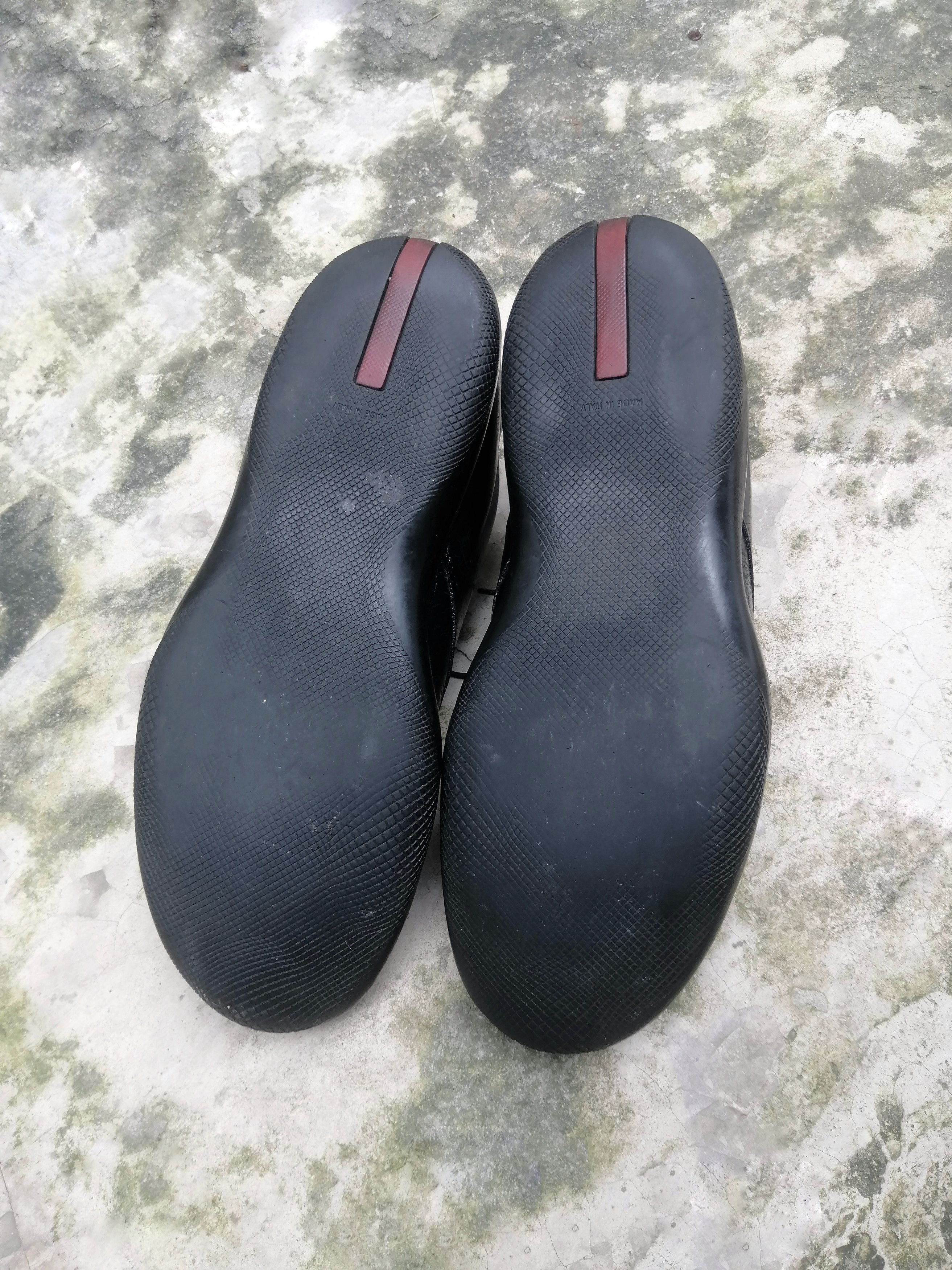 Prada Prada Black Leather Derby Sneakers US 8.5 Made in Italy Size US 8.5 / EU 41-42 - 13 Thumbnail