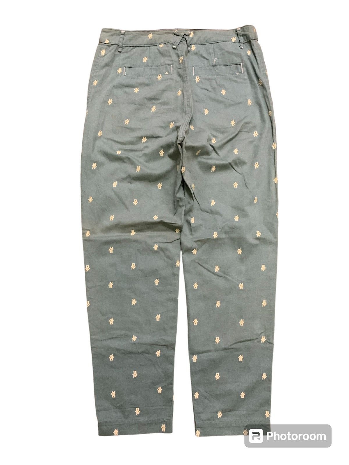 Issey Miyake × Japanese Brand × Vintage Vintage Pou dou dou Overprint Pant Size US 30 / EU 46 - 4 Thumbnail